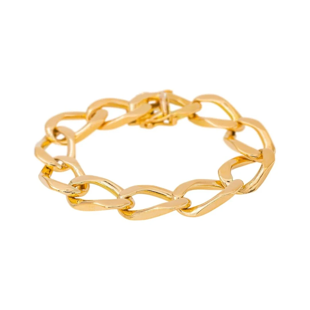 Bracelet Maille en or jaune