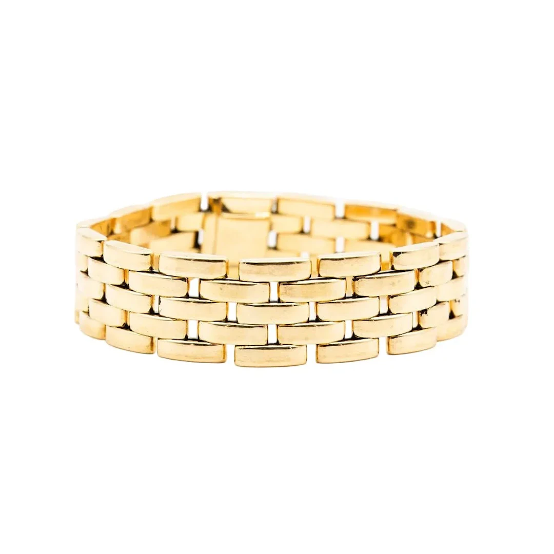 Bracelet Maille CARTIER in yellow gold
