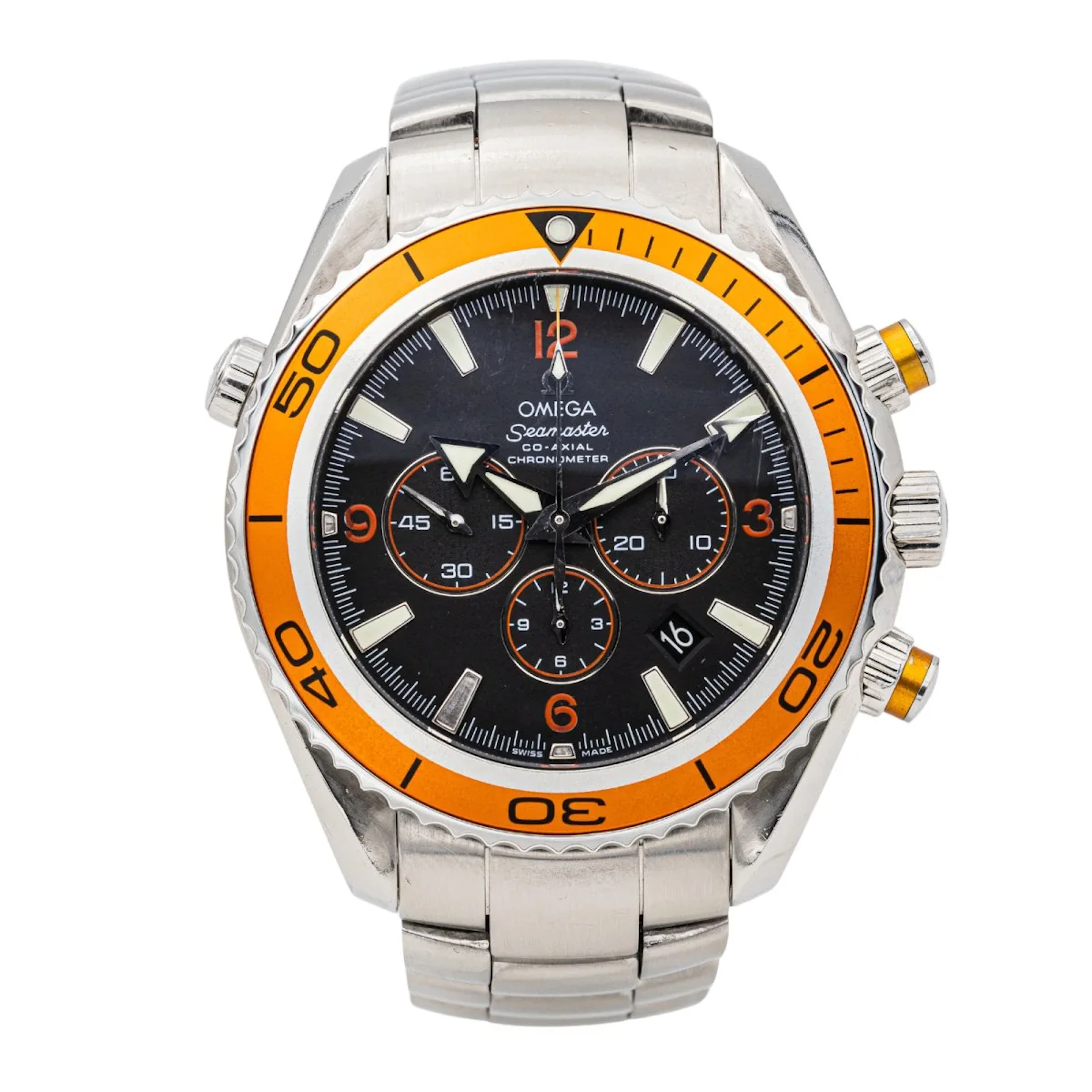 Watch OMEGA "Seamaster Planet Ocean" in steel and sapphire