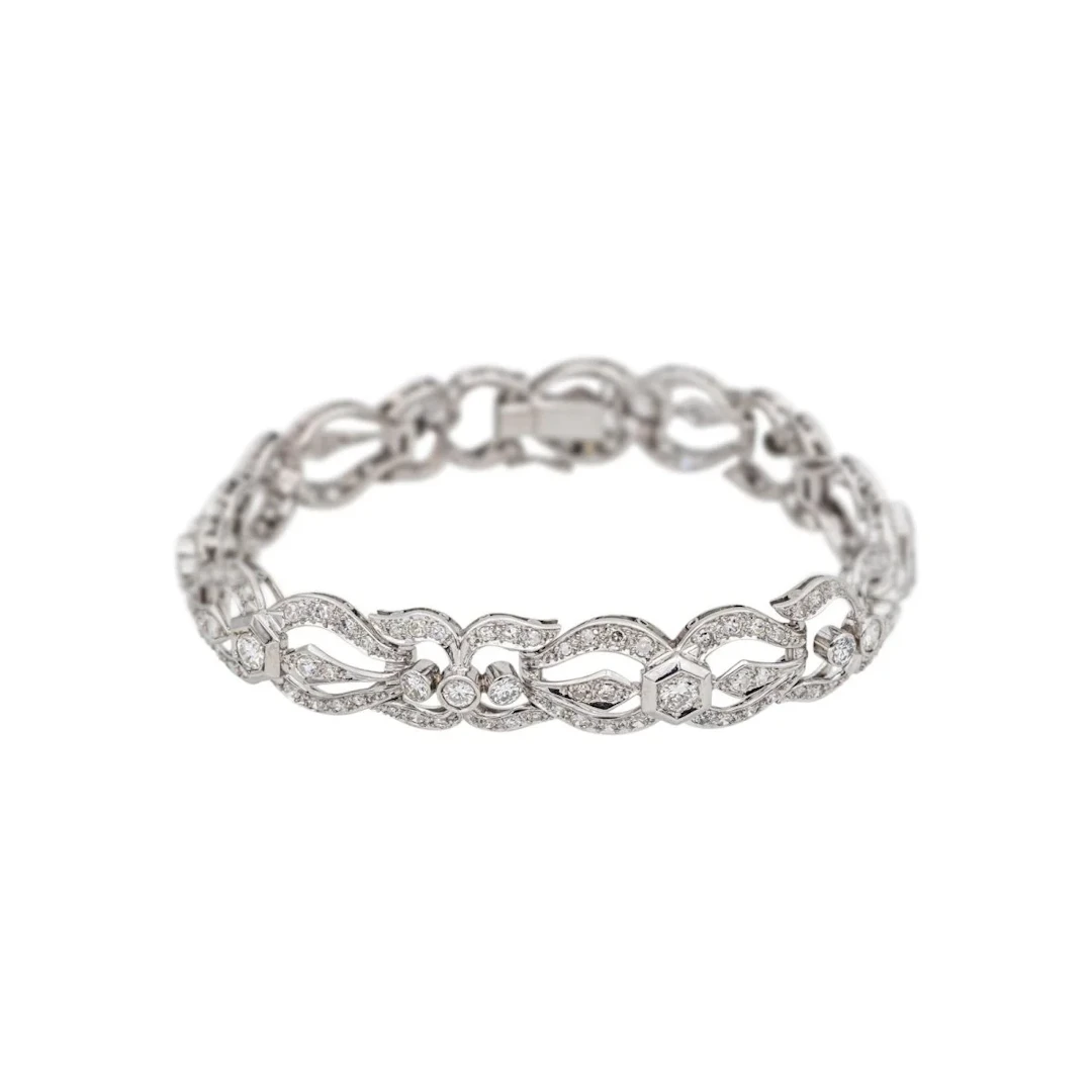 Bracelet White gold diamond
