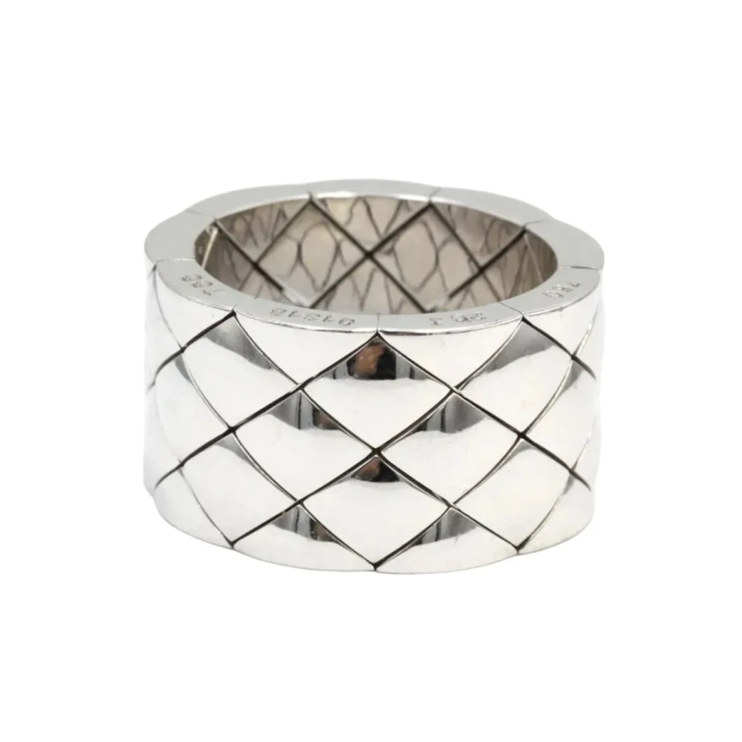 CHANEL Bandeau Ring in white gold