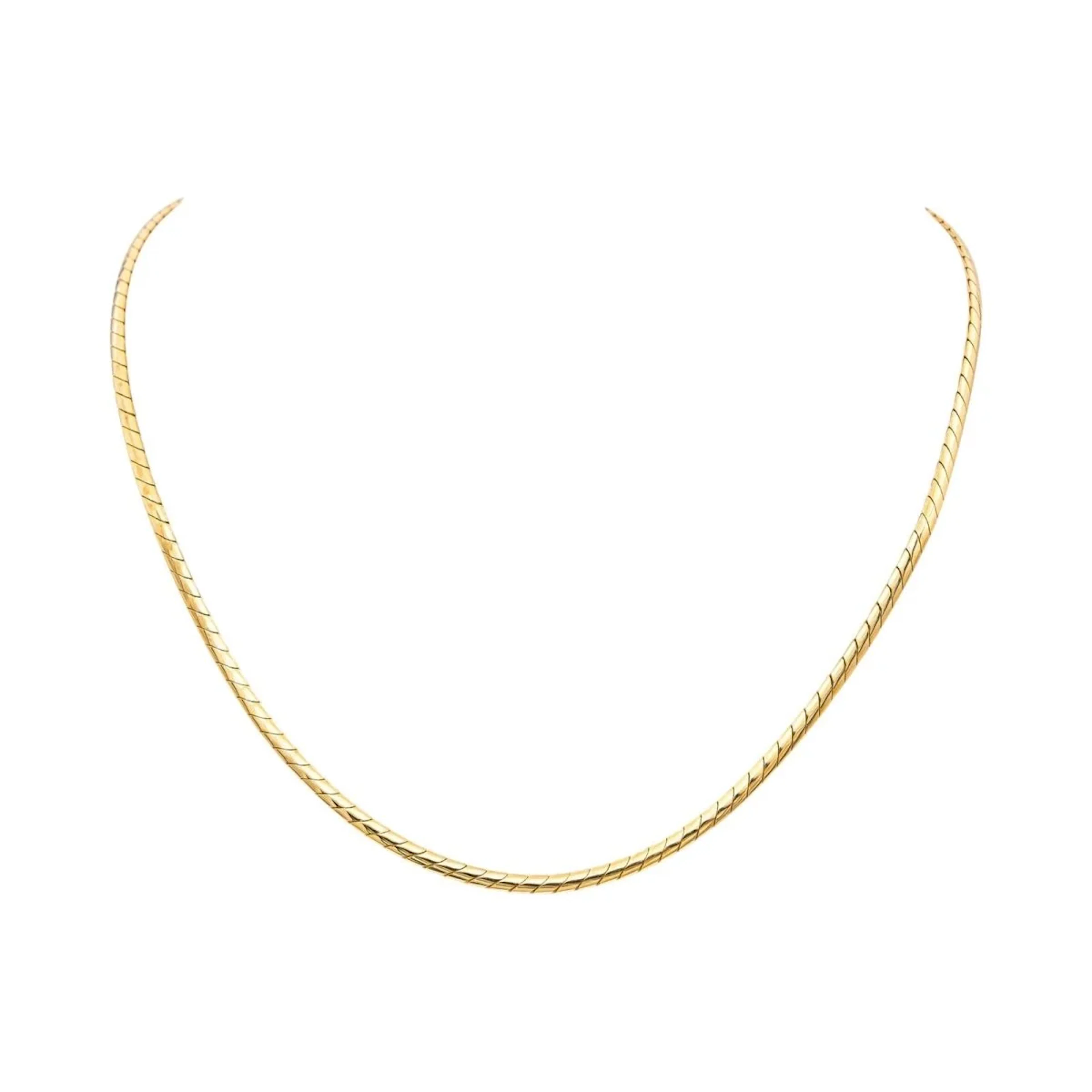 Collier Chaîne en or jaune