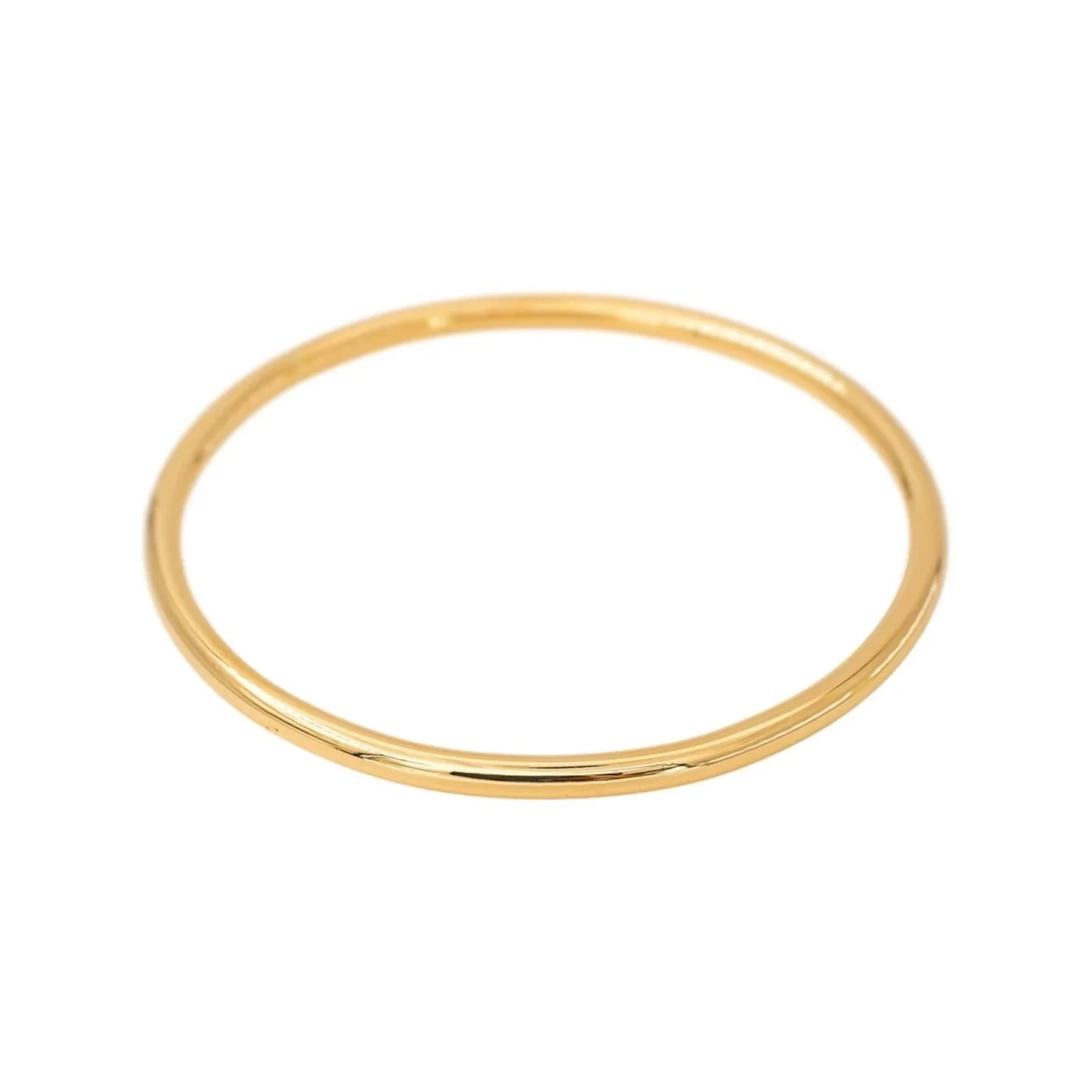 Yellow Gold Bangle Bracelet
