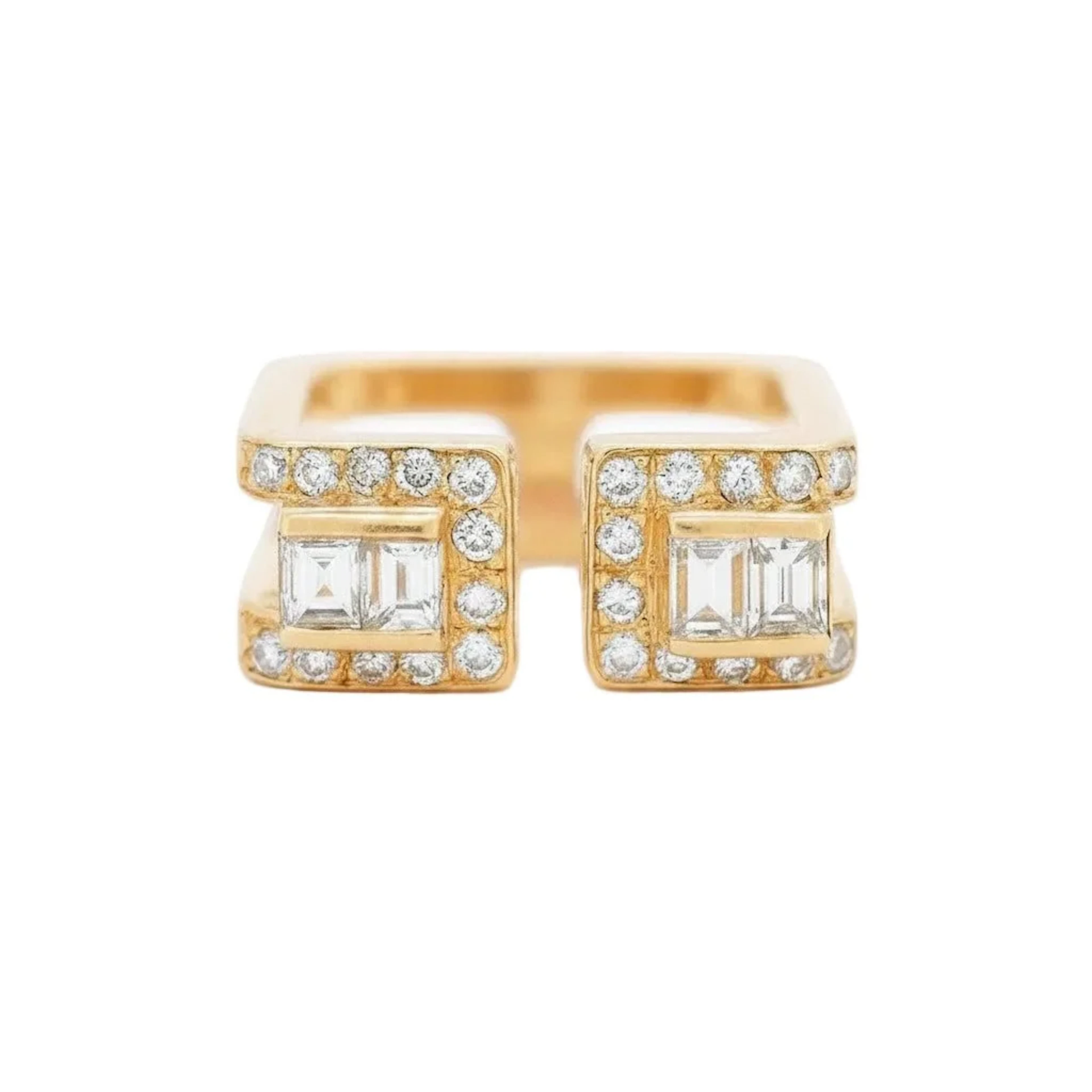 JEAN VENDÔME Ring in Yellow gold and Diamonds