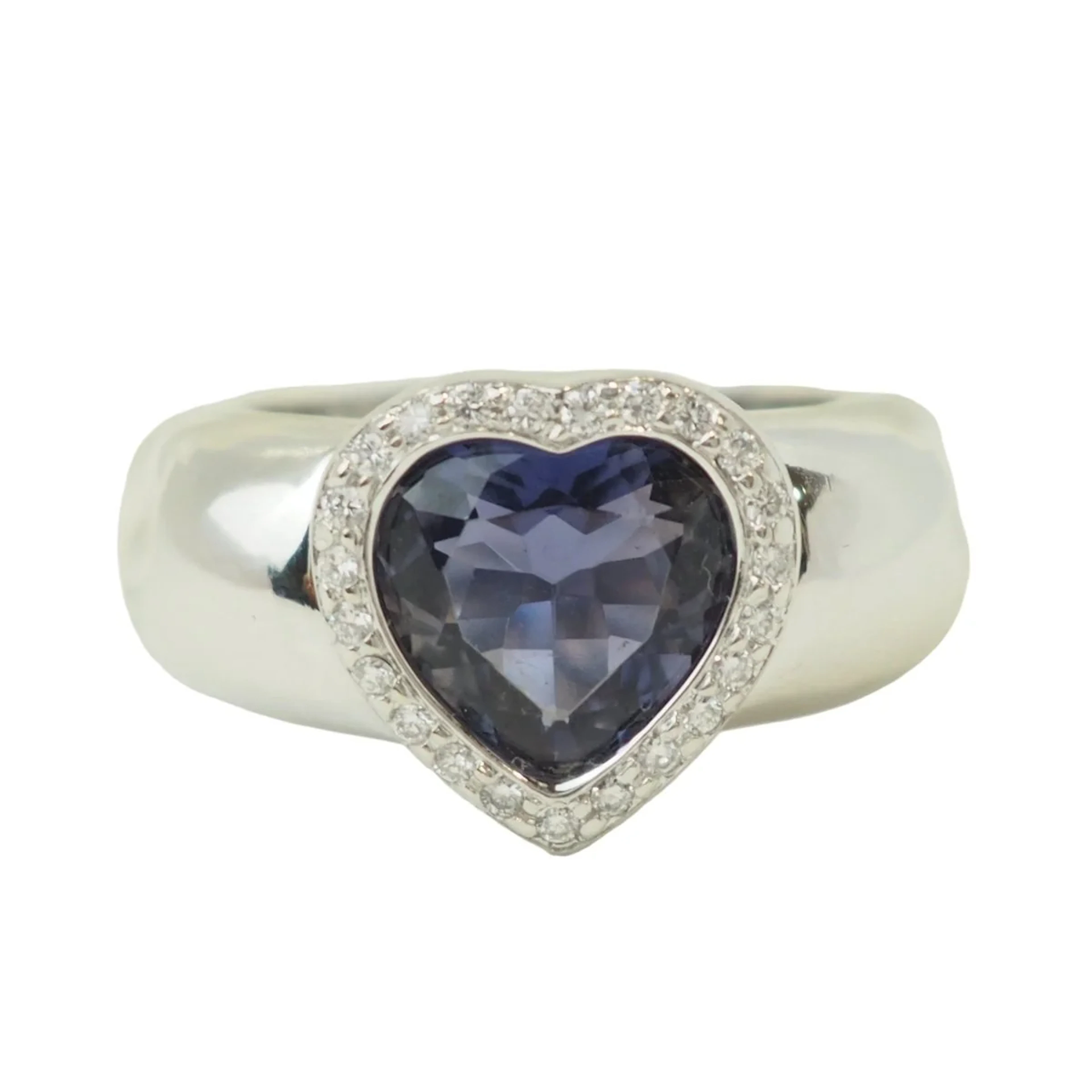 Piaget Entourage Ring in white gold, Tanzanite, and Diamonds
