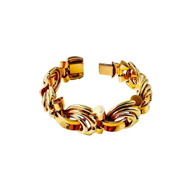 Bracelet Tank en or jaune