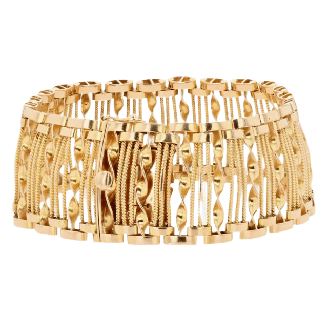 Bracelet Souple en or jaune
