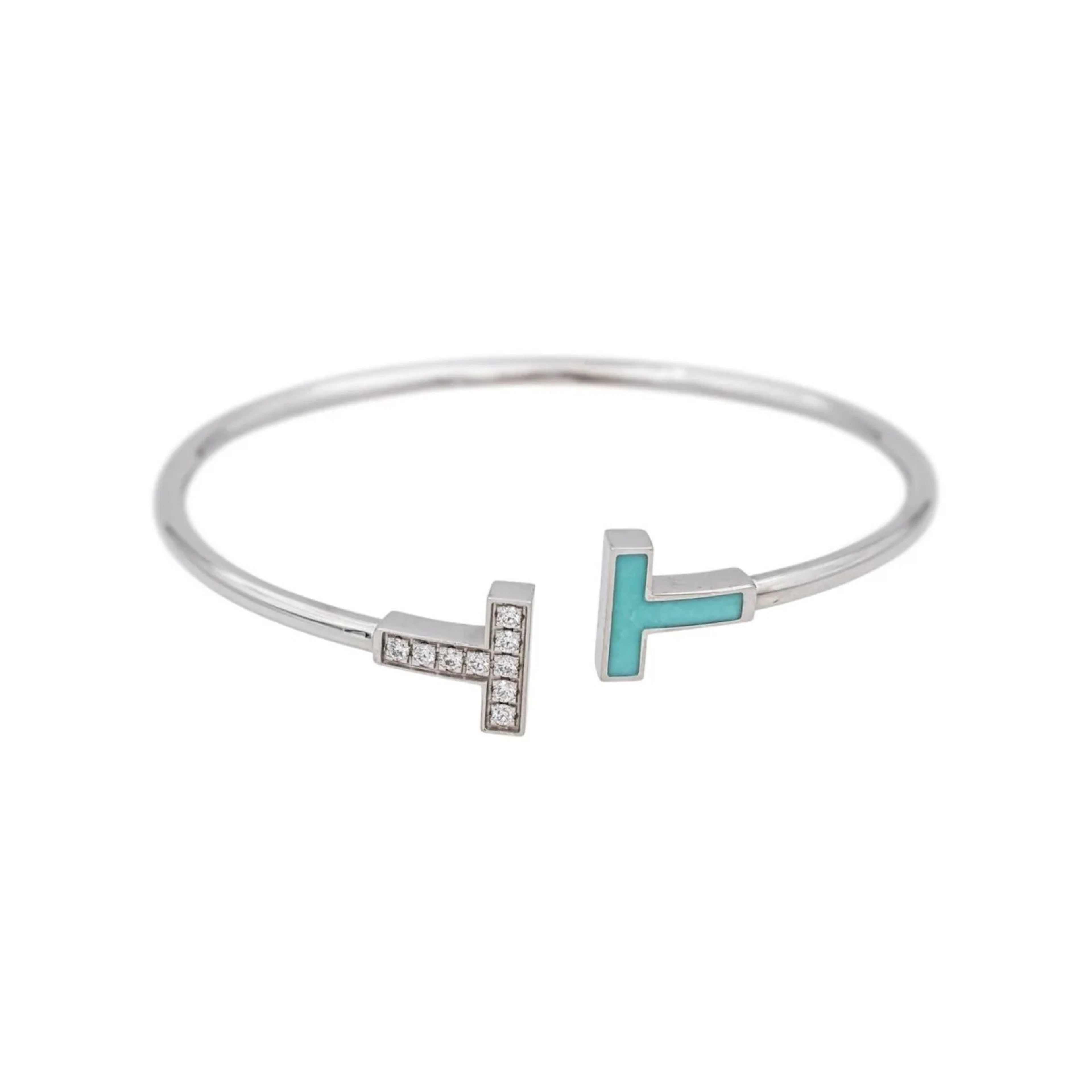 Tiffany & Co Bracelet Tiffany T White gold diamond