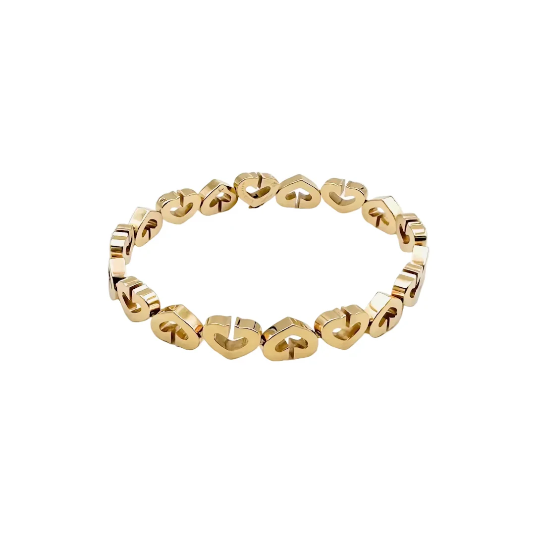 Bracelet CARTIER "Coeurs et Symboles" in Yellow gold
