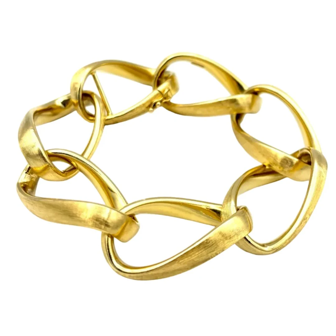 Bracelet Maille en or jaune