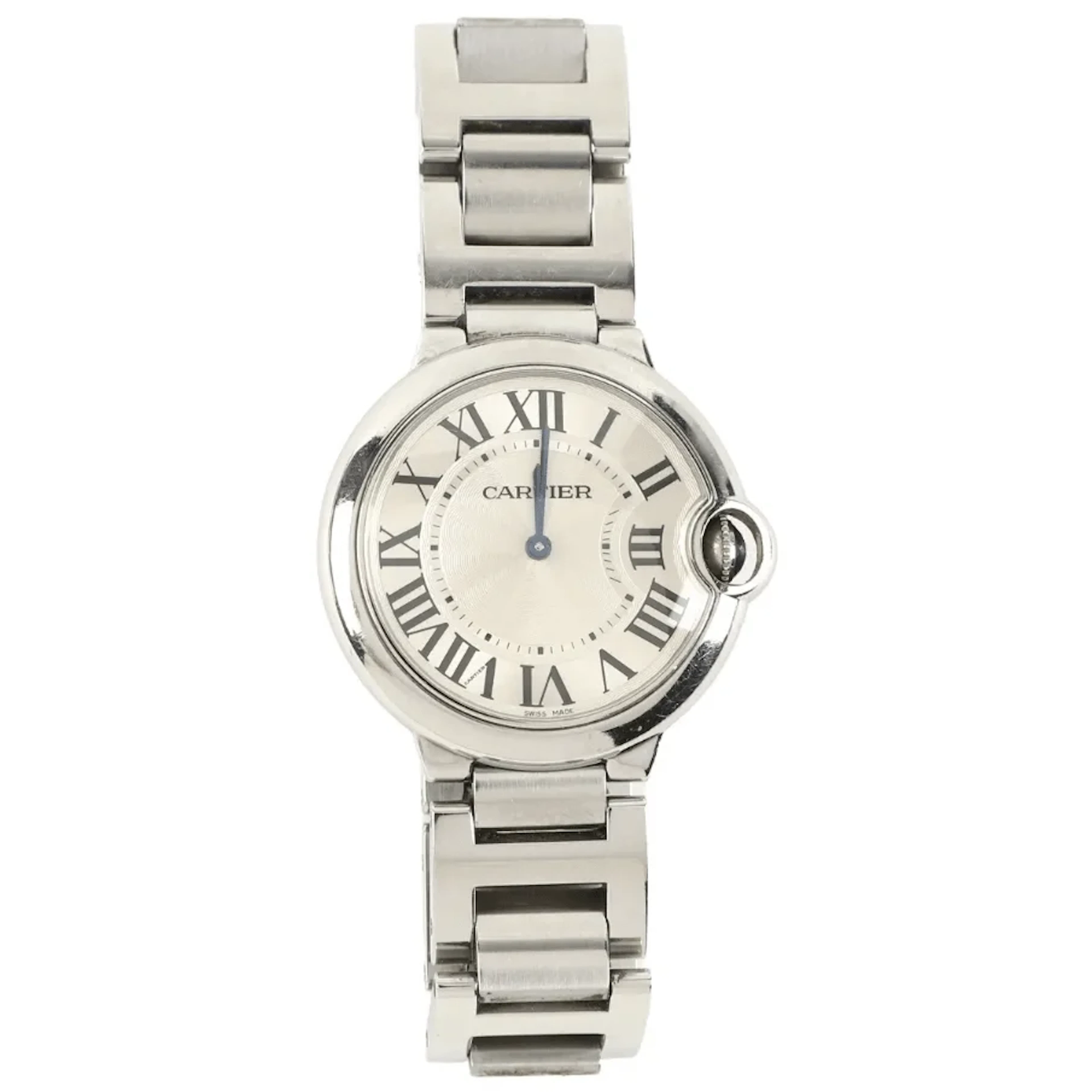 CARTIER "Ballon Bleu" steel watch