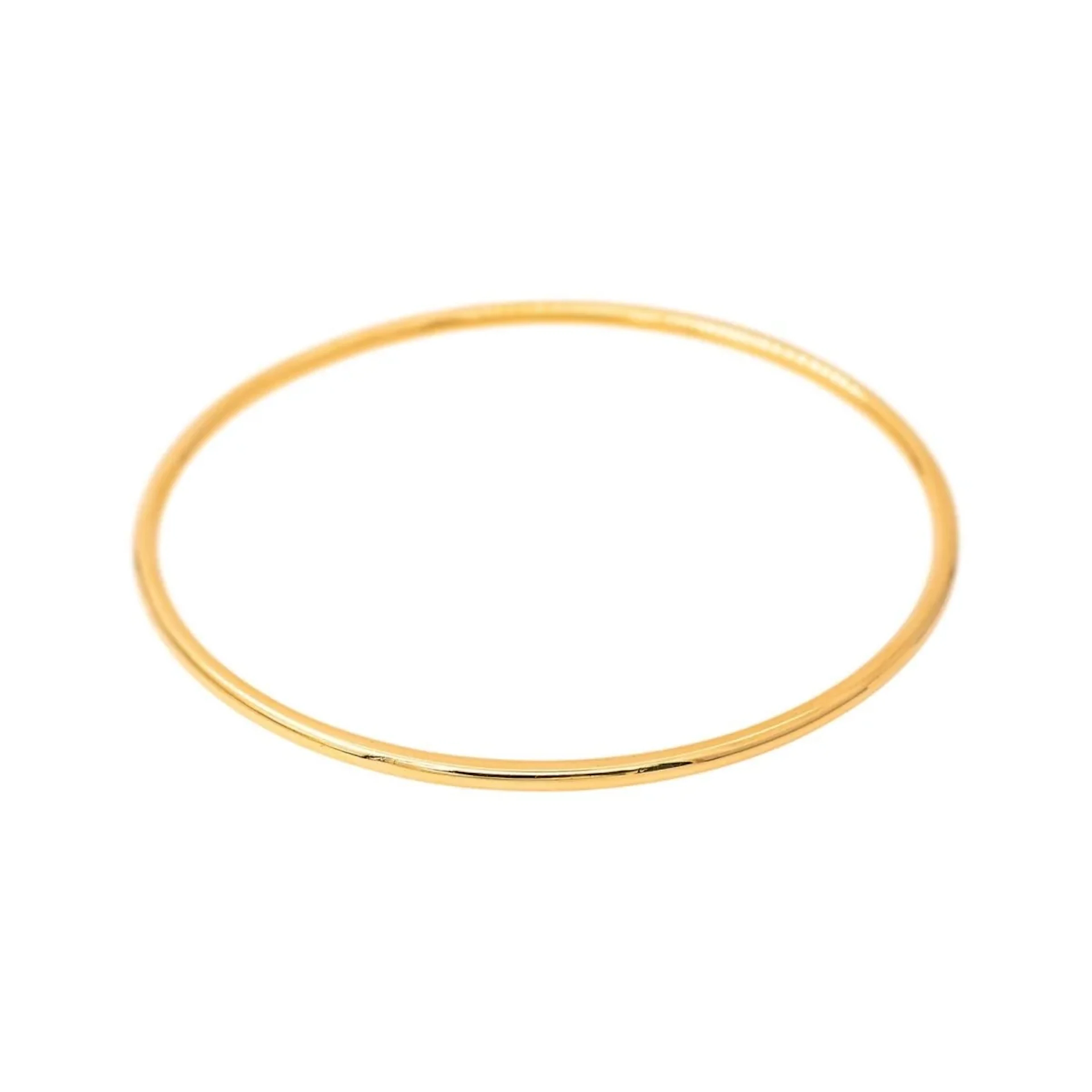 Yellow Gold Bangle Bracelet