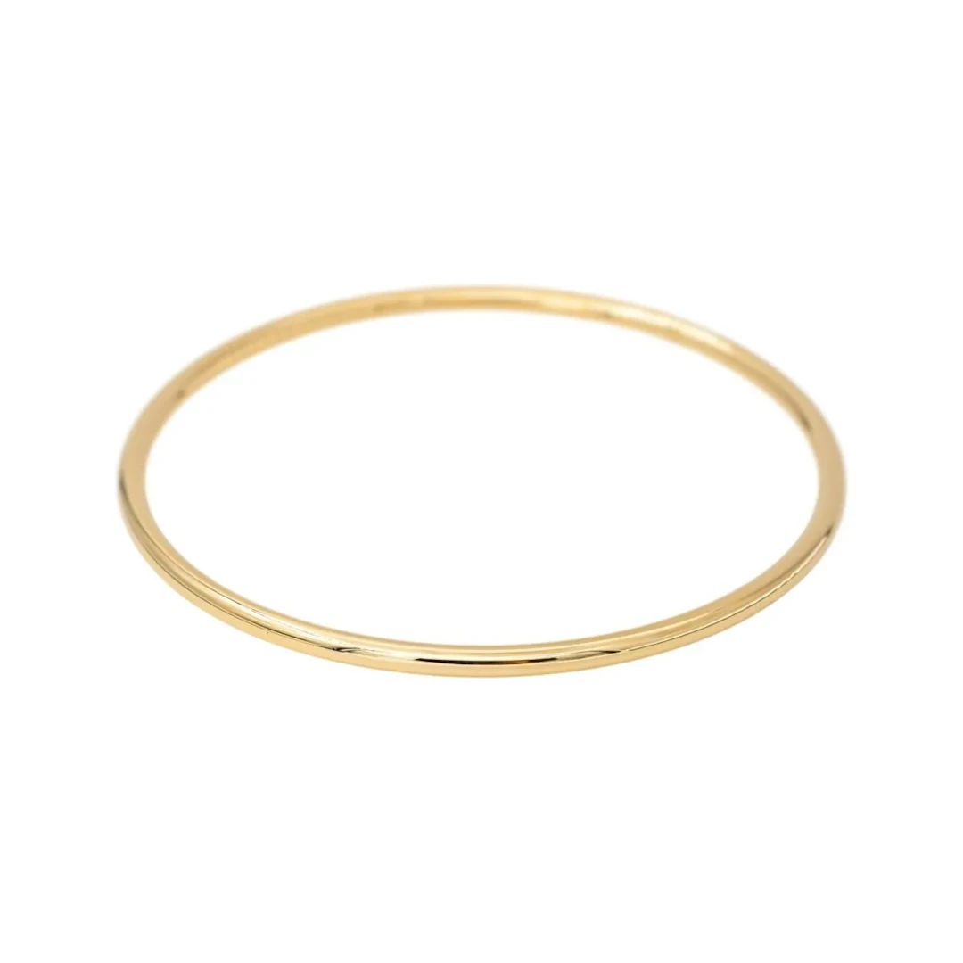 Yellow Gold Bangle Bracelet