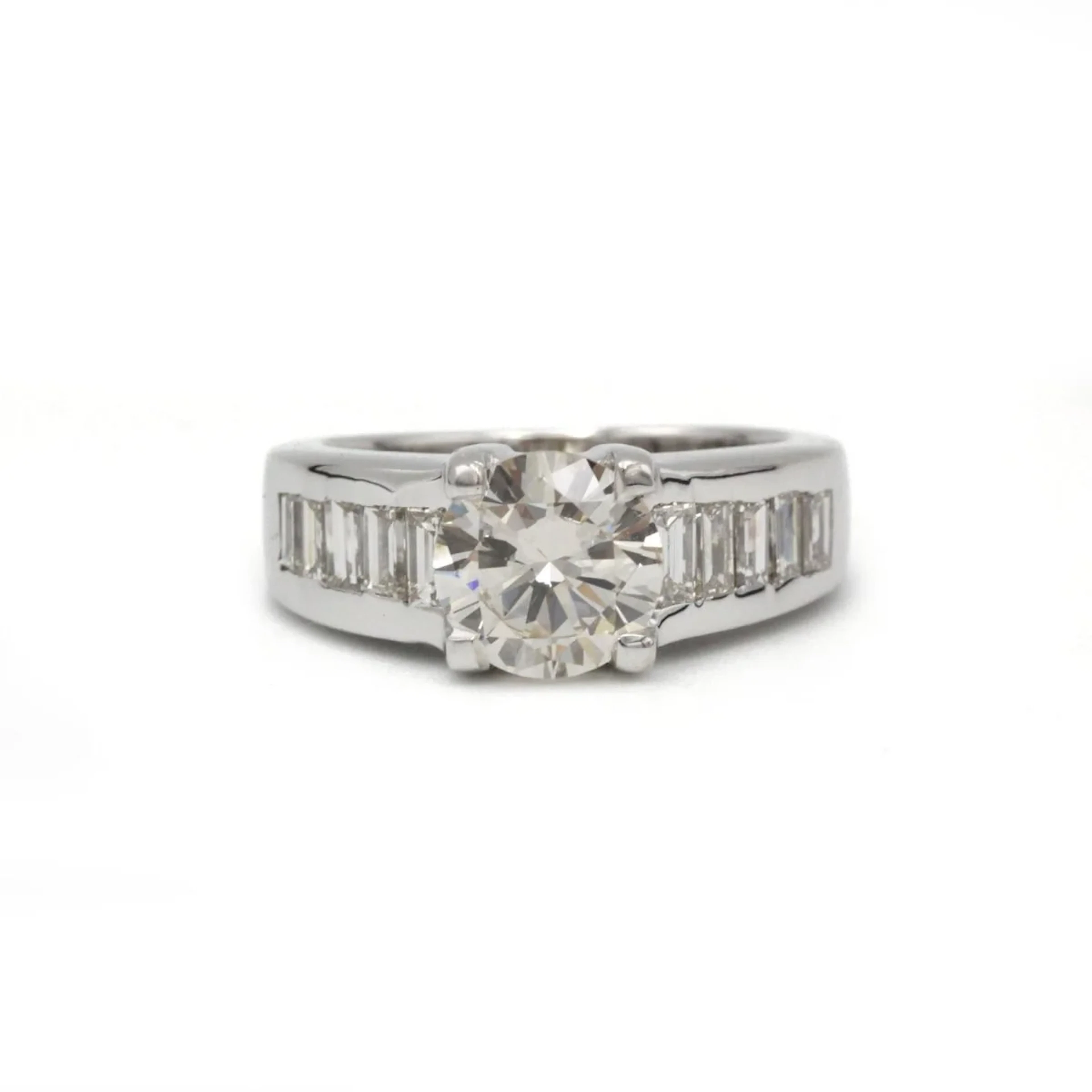Ring Alliance in white gold and diamonds