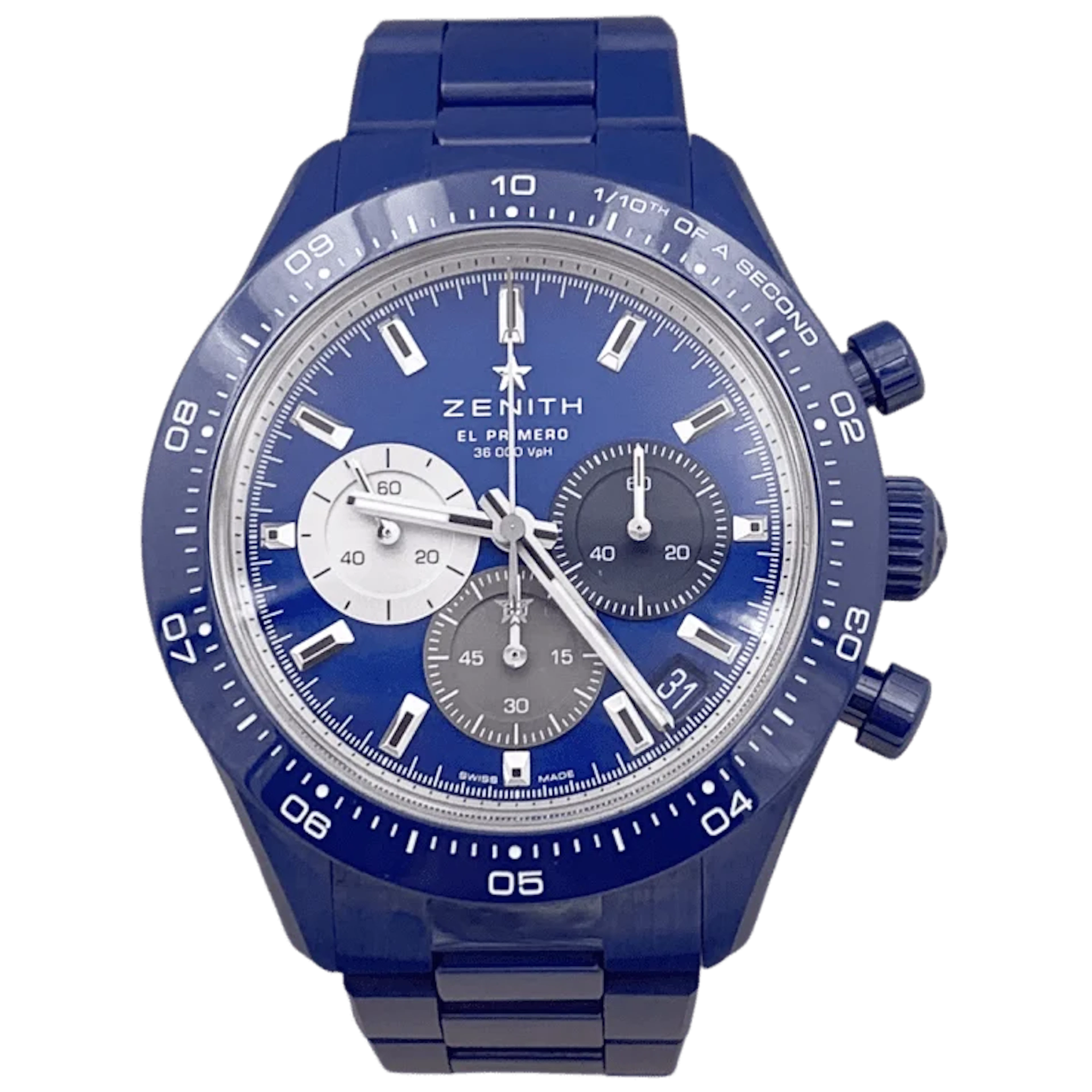 Montre ZENITH "Chronomaster Sport 160th Anniversary Édition" en céramique