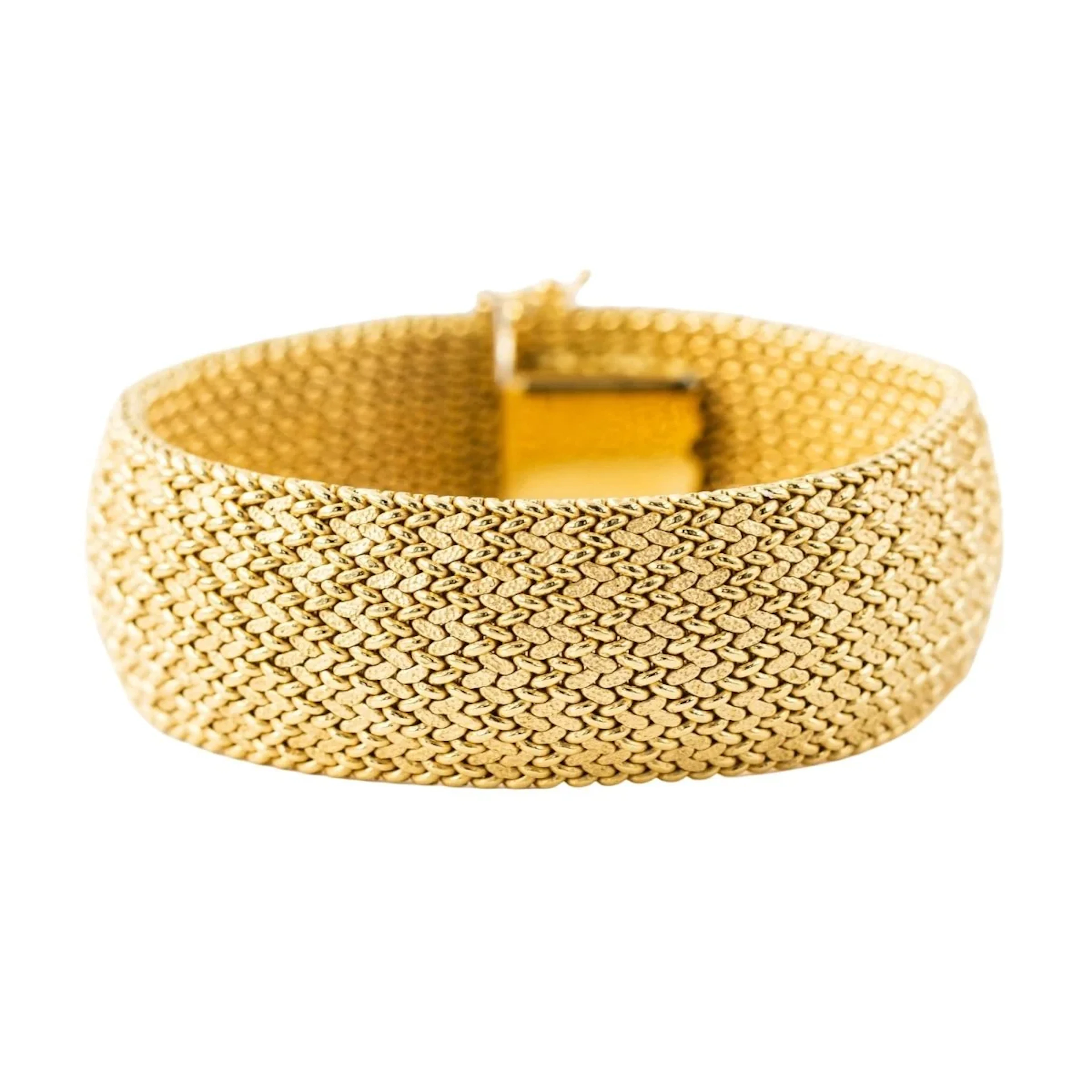 Yellow Gold Cuff Bracelet