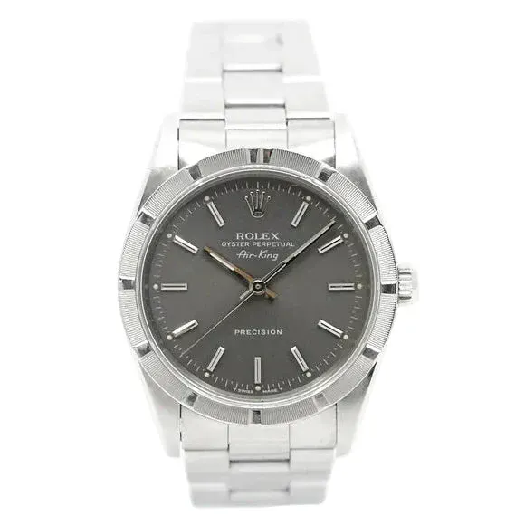 ROLEX "Air King" Steel Watch