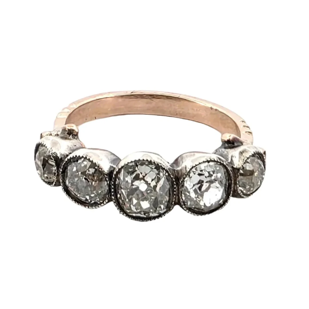 Rose Gold and Diamond Ring