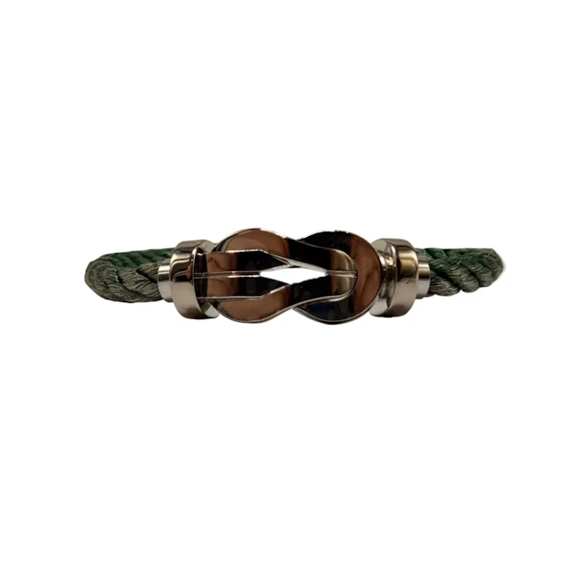 Bracelet FRED "Chance Infinie" GM en or blanc