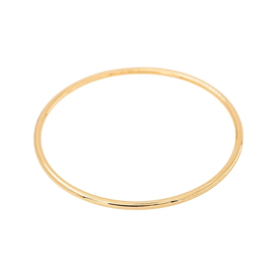 Yellow Gold Bangle Bracelet