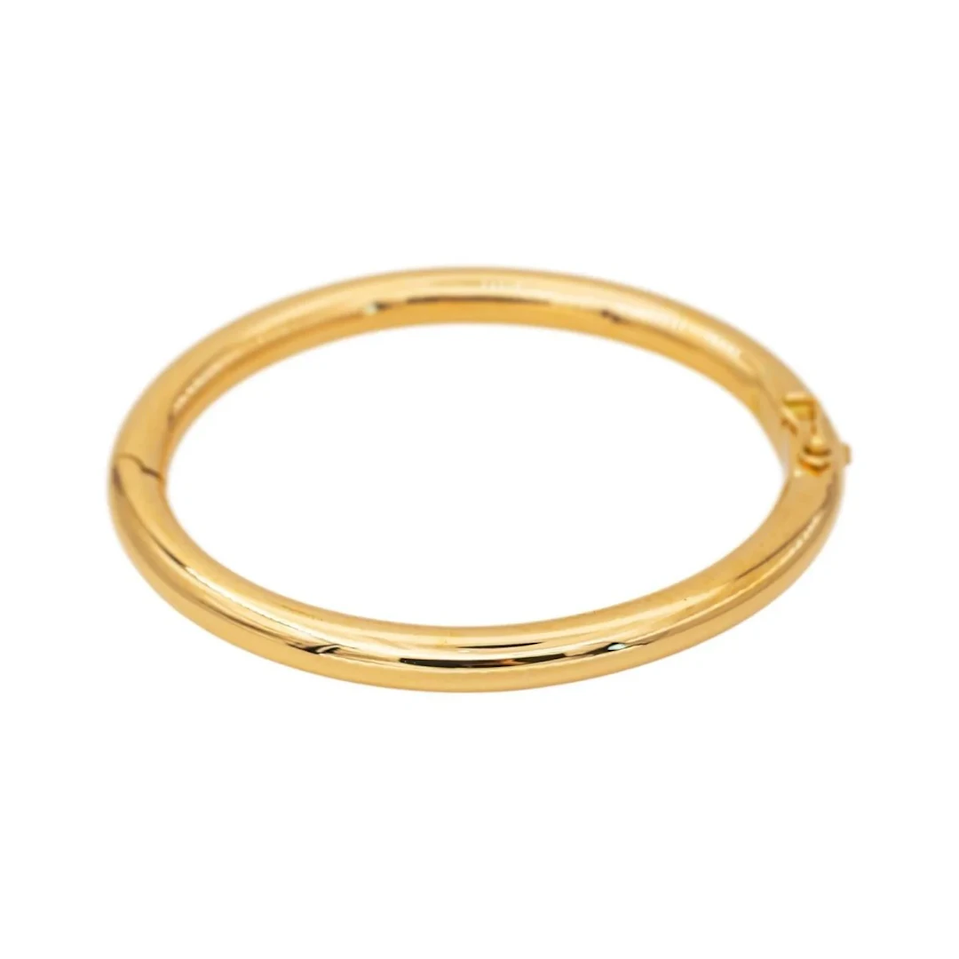 Yellow Gold Bangle Bracelet