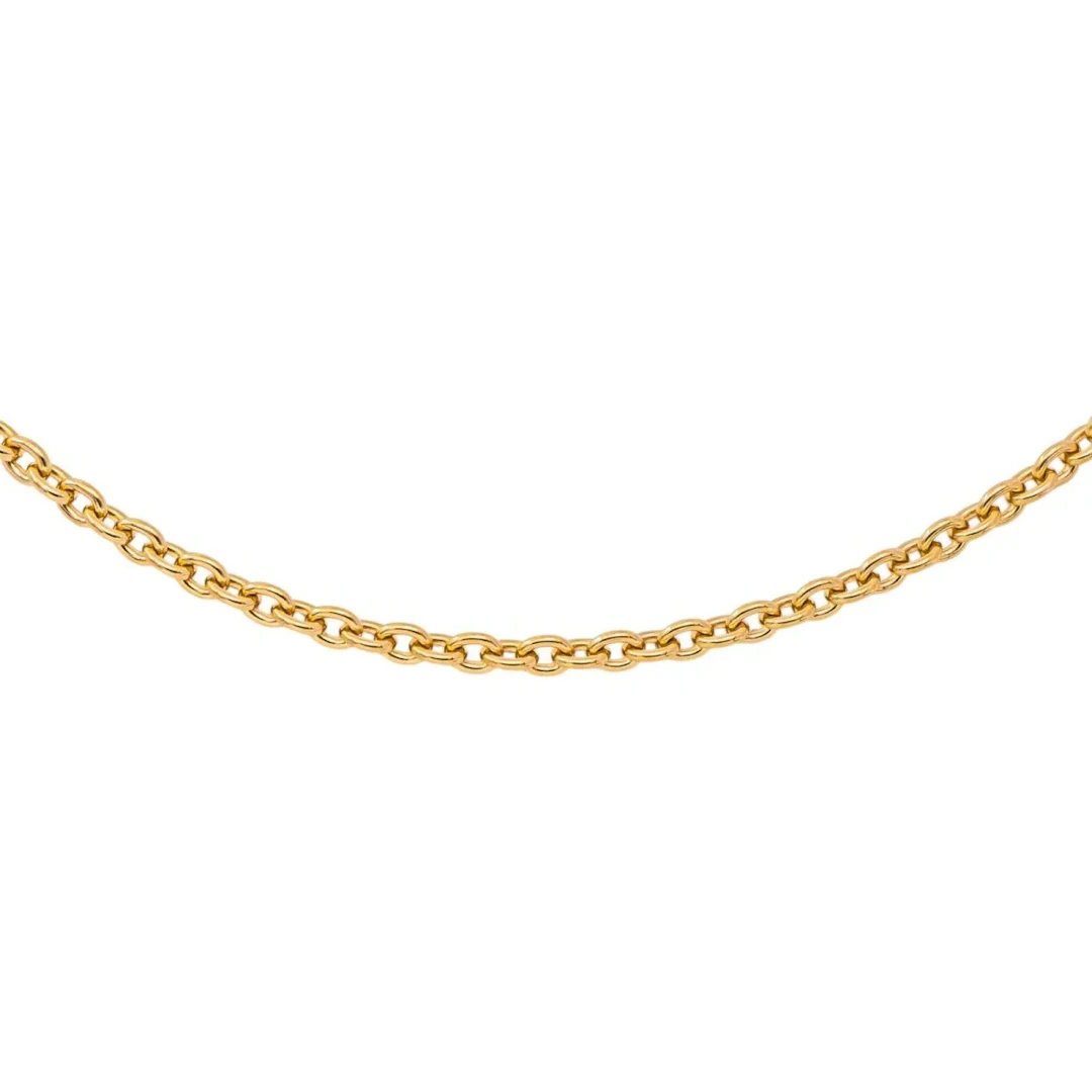 Yellow Gold Forçat Link Necklace
