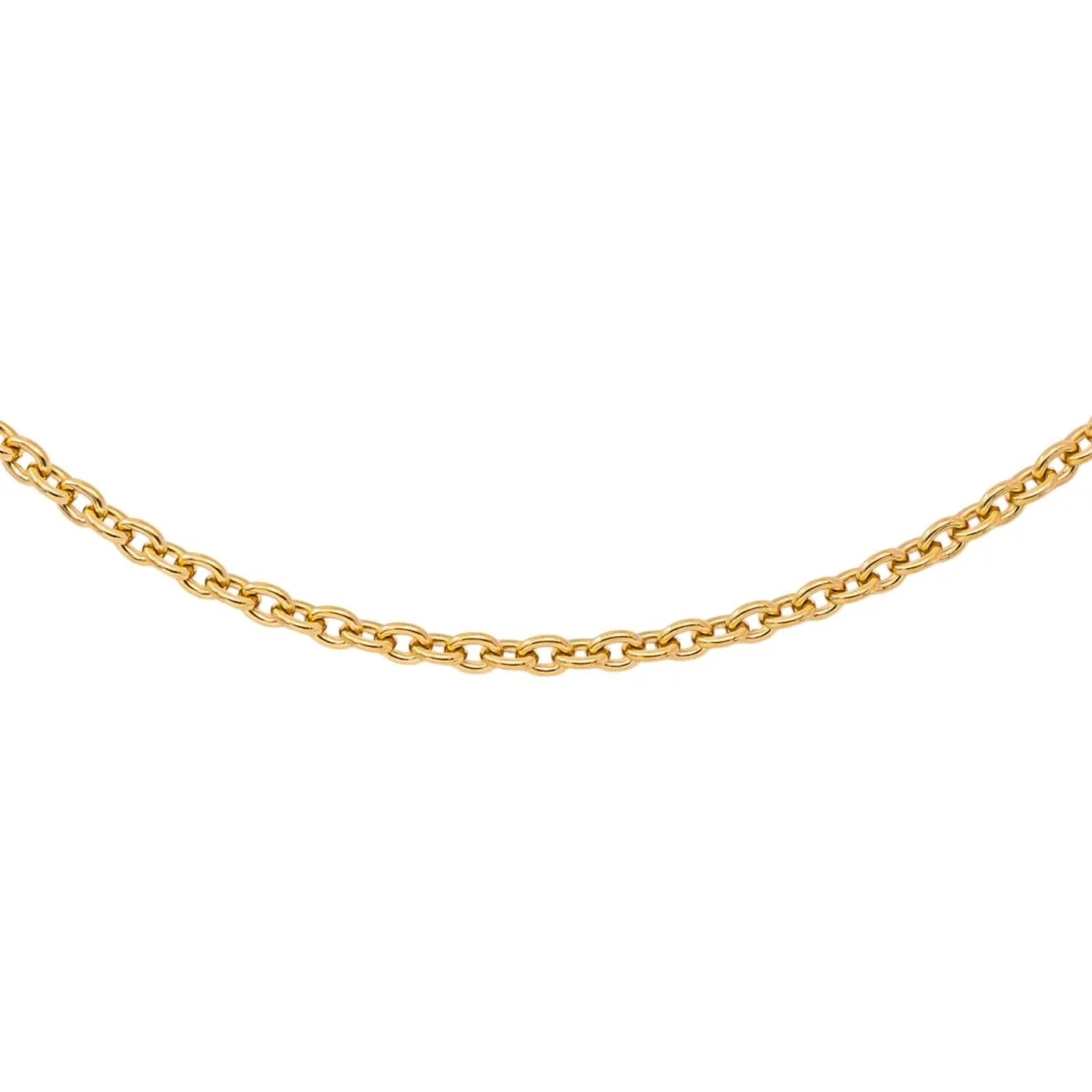 Yellow Gold Forçat Link Necklace