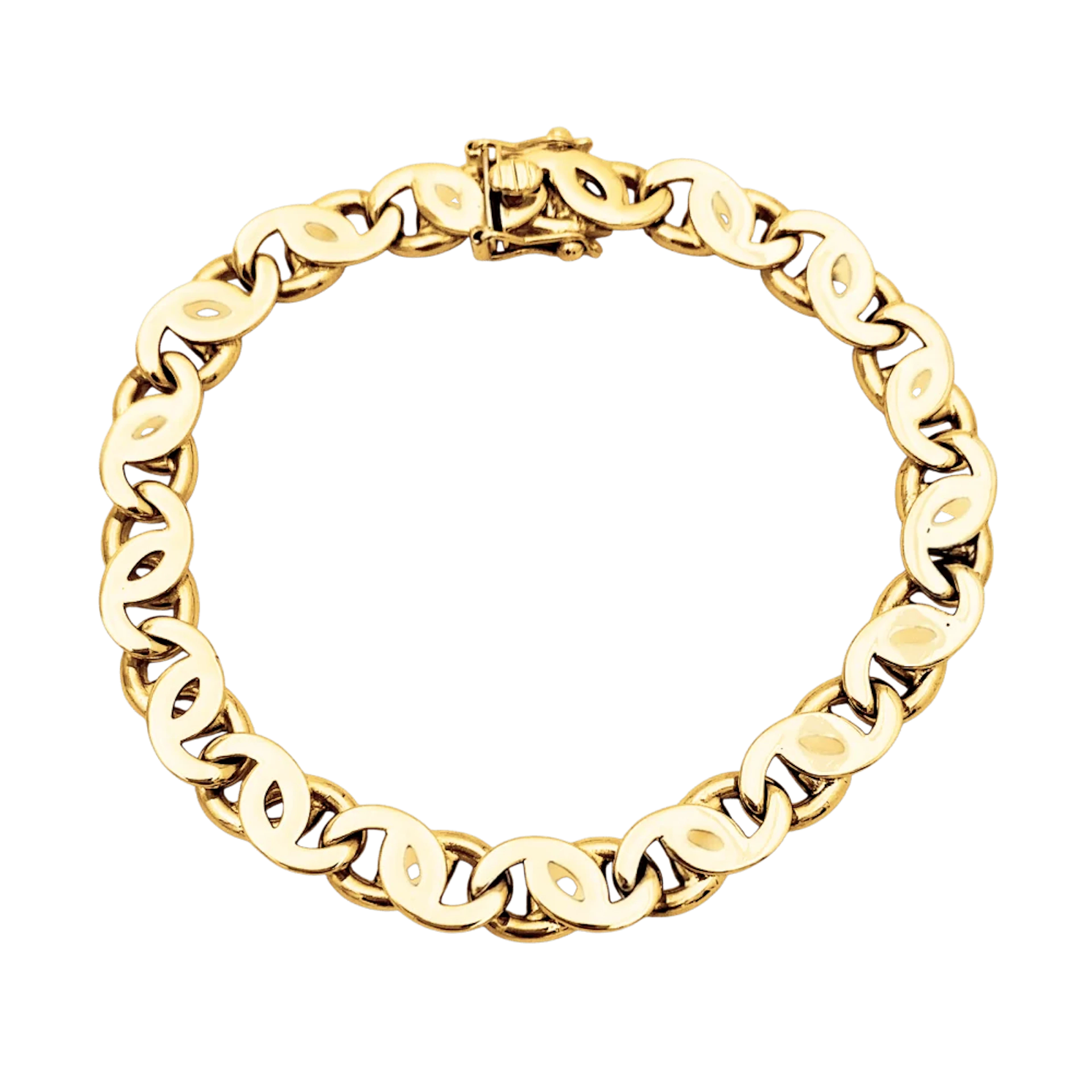 Bracelet Mesh in yellow gold