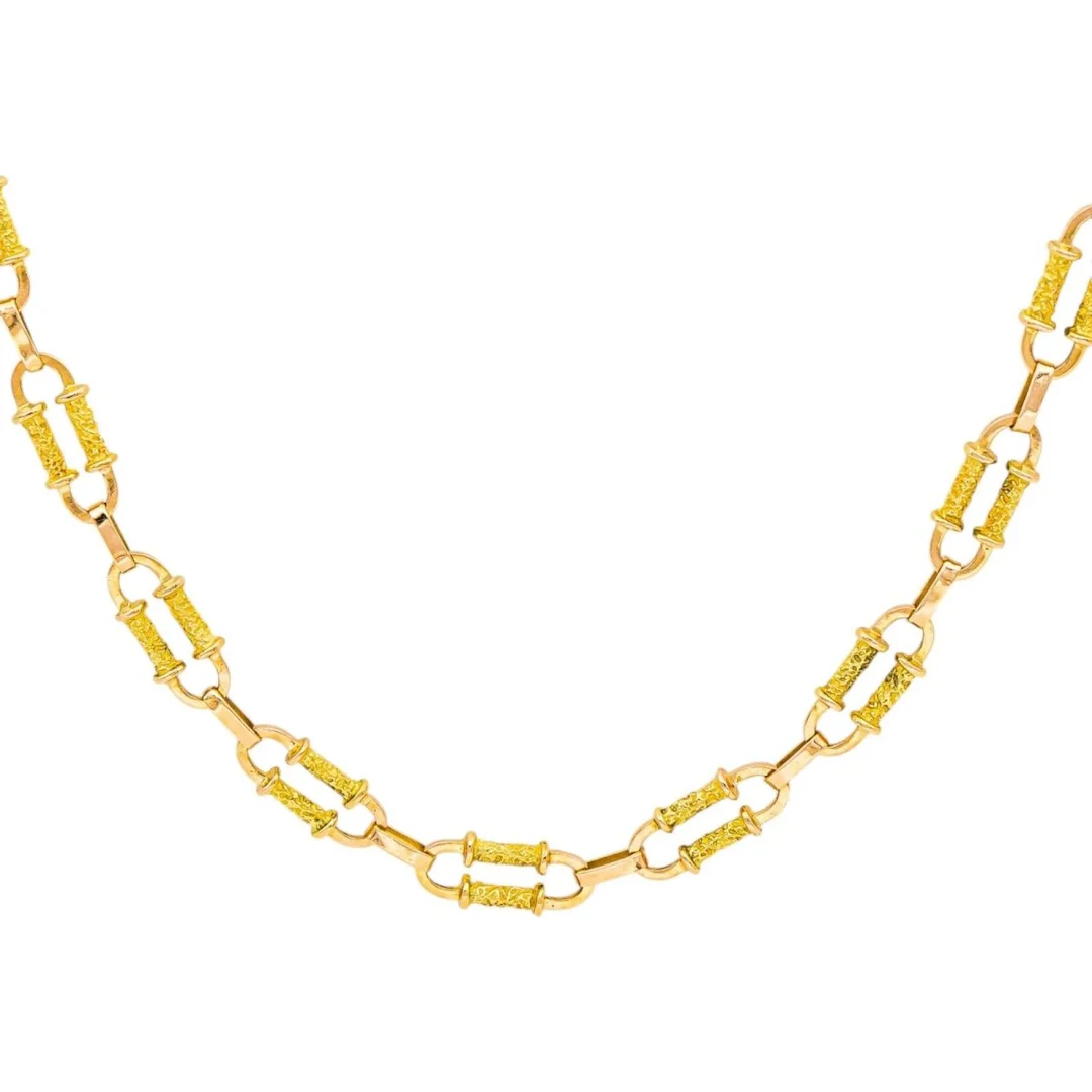 Necklace Sautoir Yellow gold