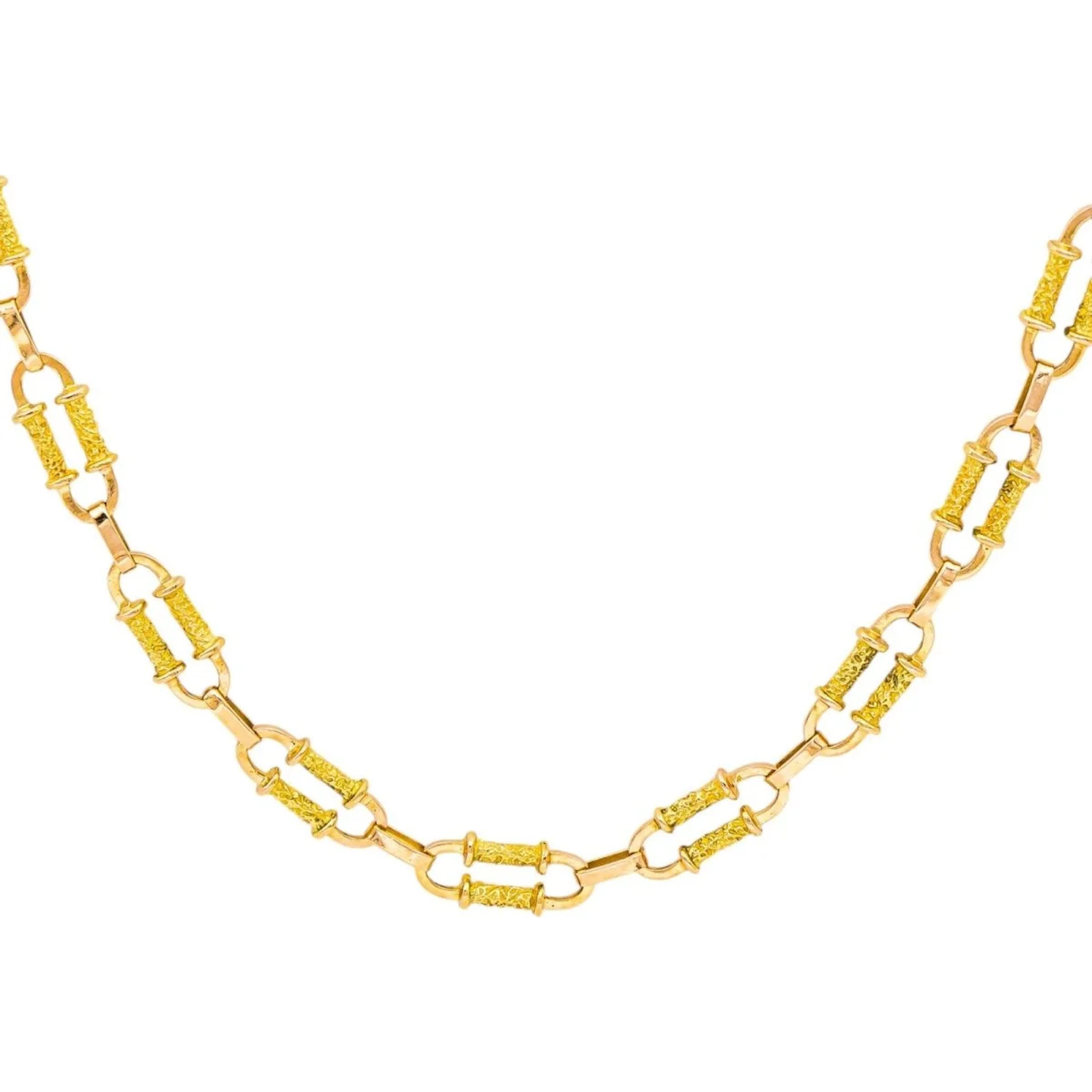 Necklace Sautoir Yellow gold