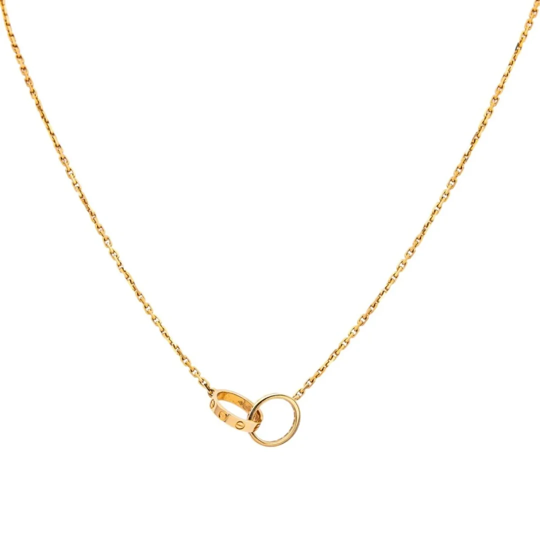 Cartier Necklace Love rose gold diamond