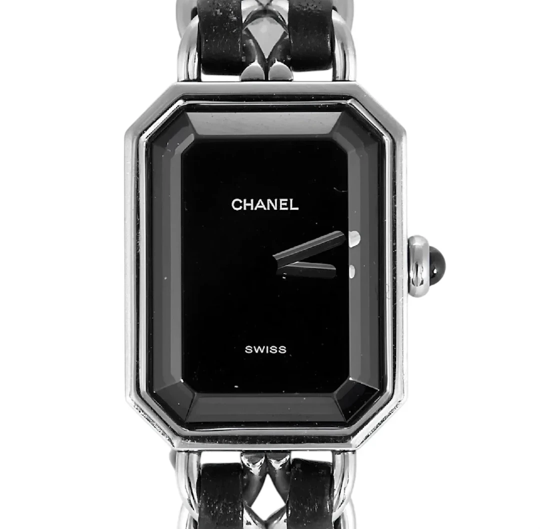 CHANEL "Première" Watch in Steel and Leather