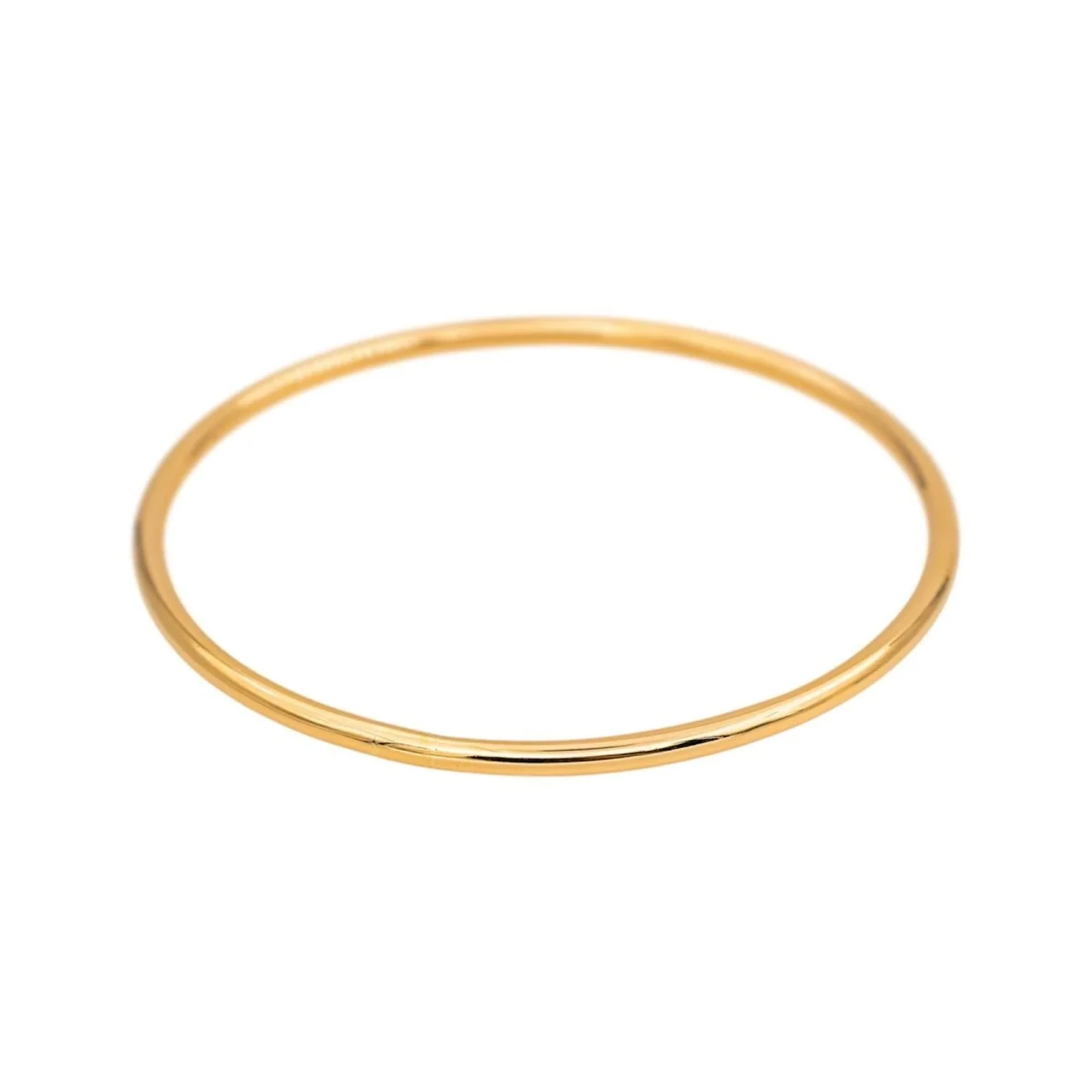 Yellow Gold Bangle Bracelet