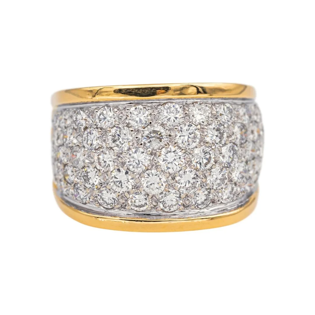 Ring Yellow gold diamond