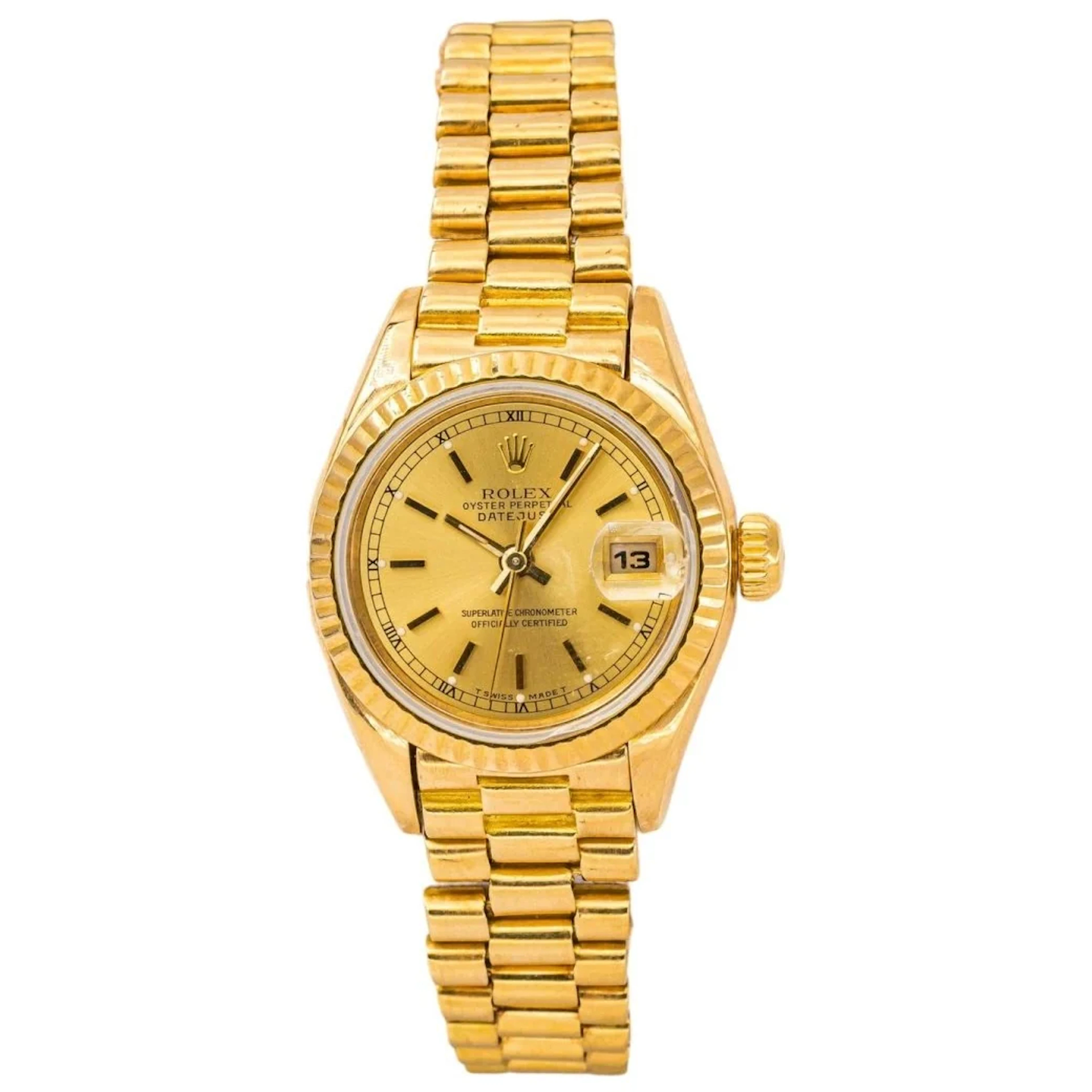 Rolex Lady Datejust Watch in Yellow gold