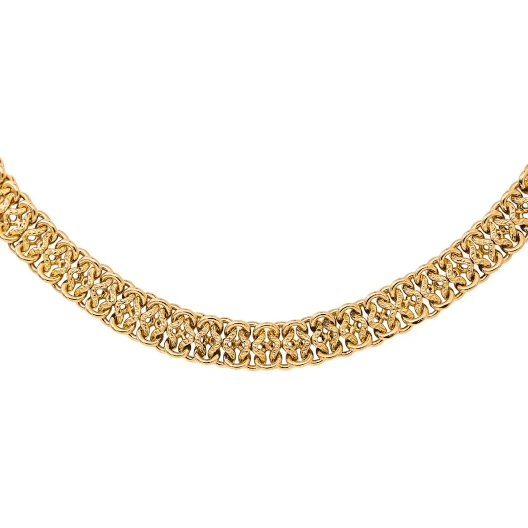 Rose gold necklace