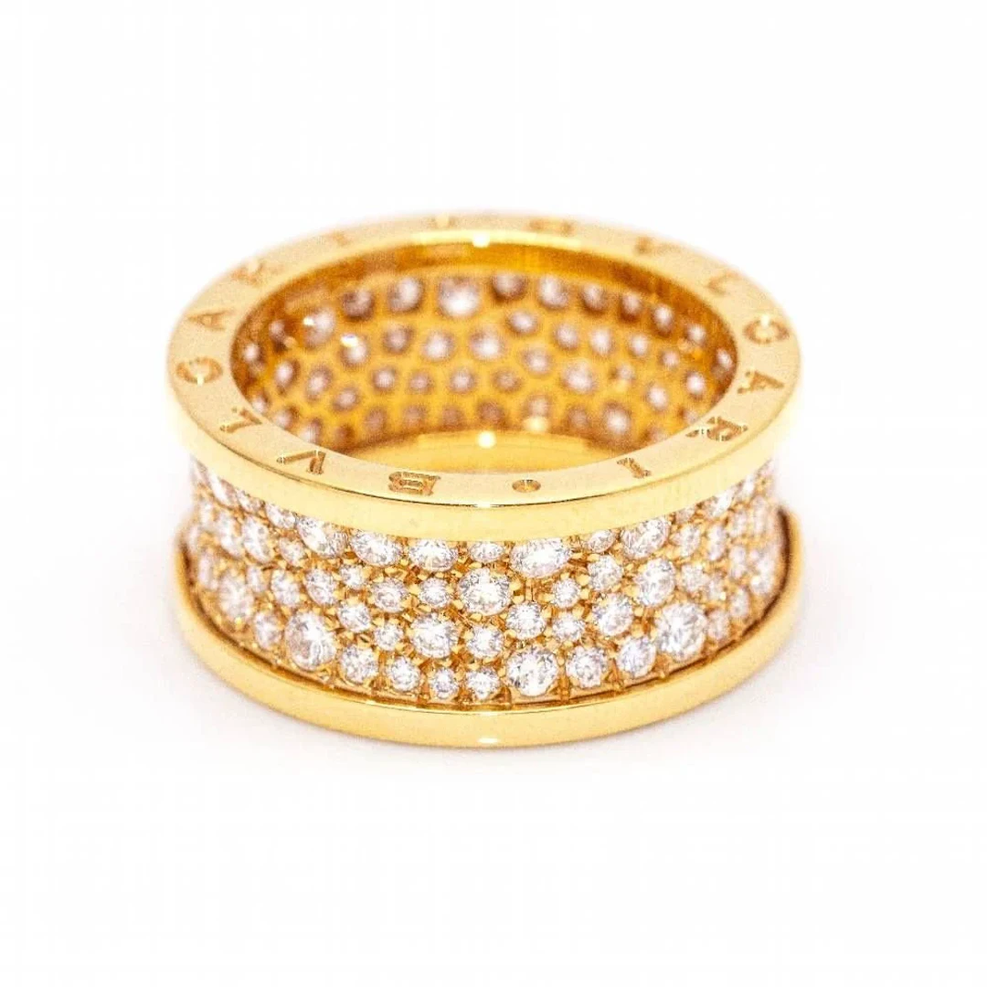 BVLGARI B.ZERO1 ring with diamonds