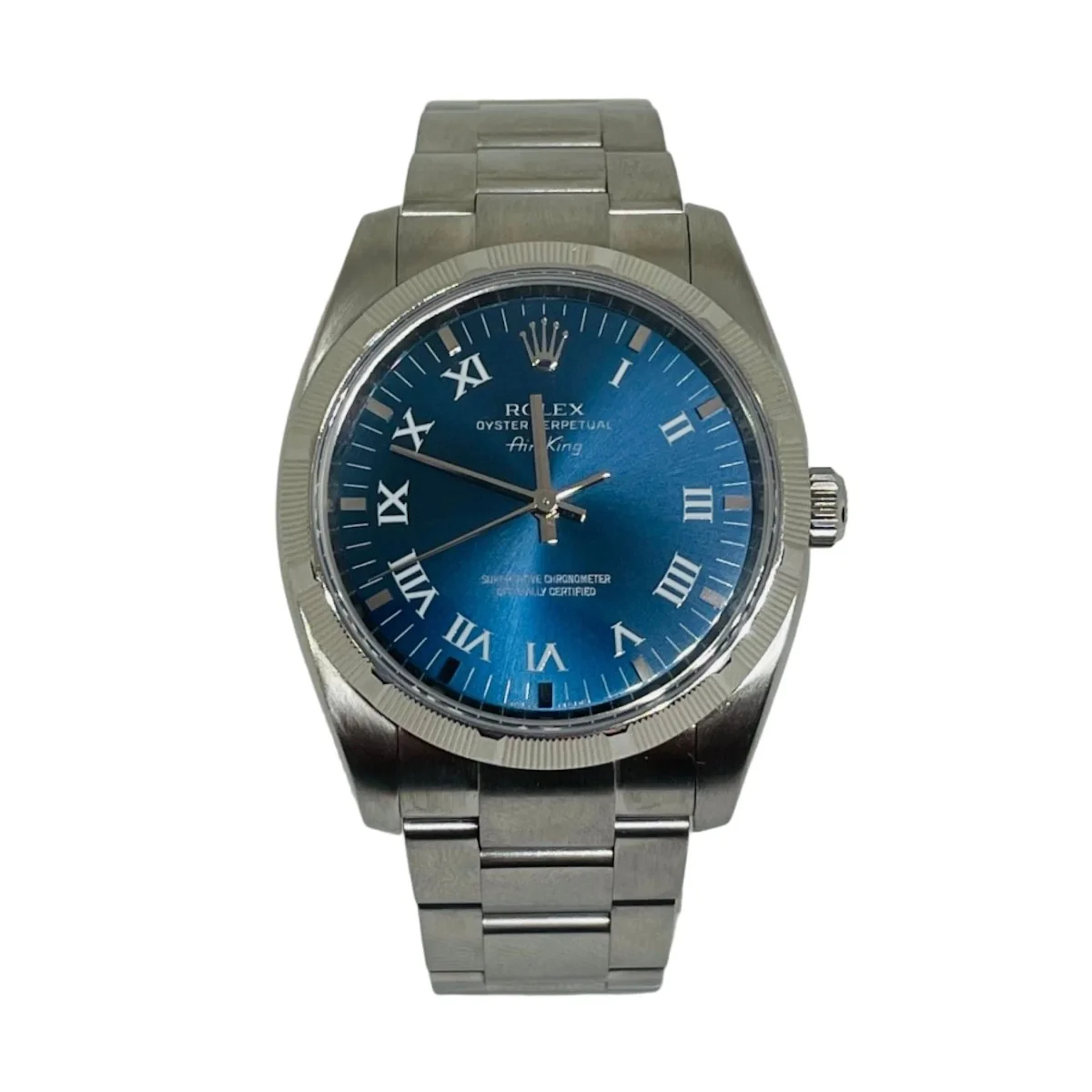 ROLEX "Air King" steel watch