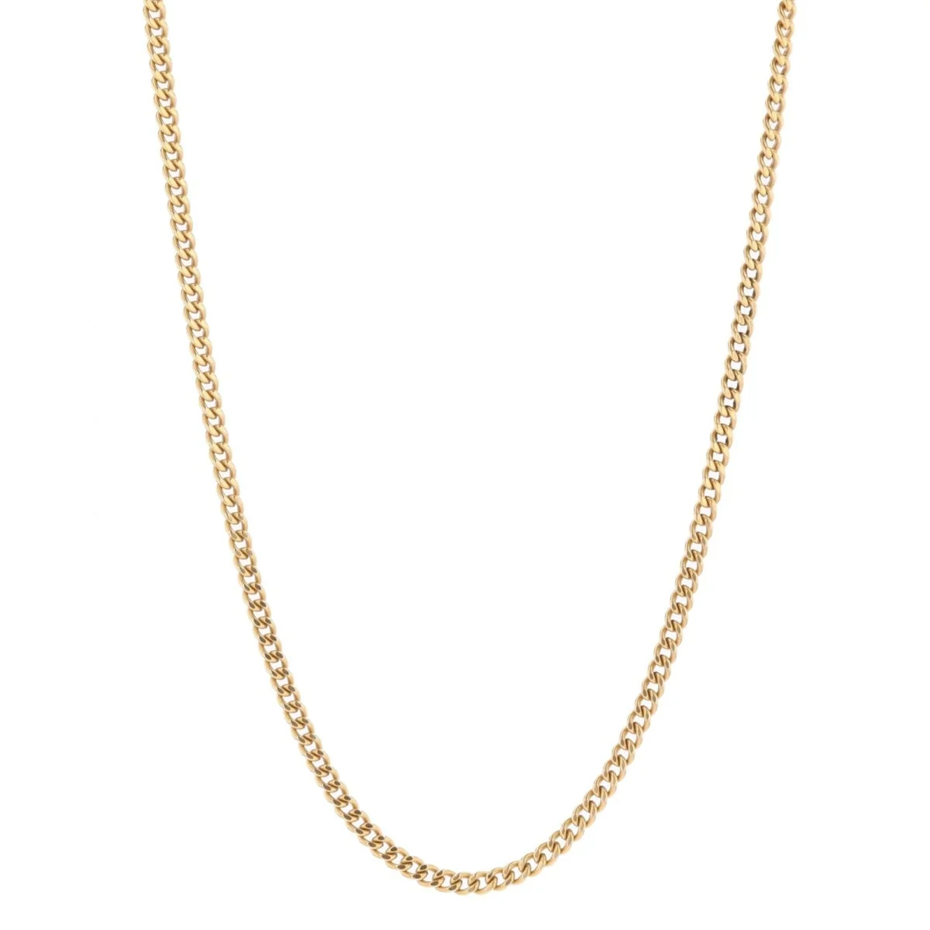 Yellow Gold Chain Necklace