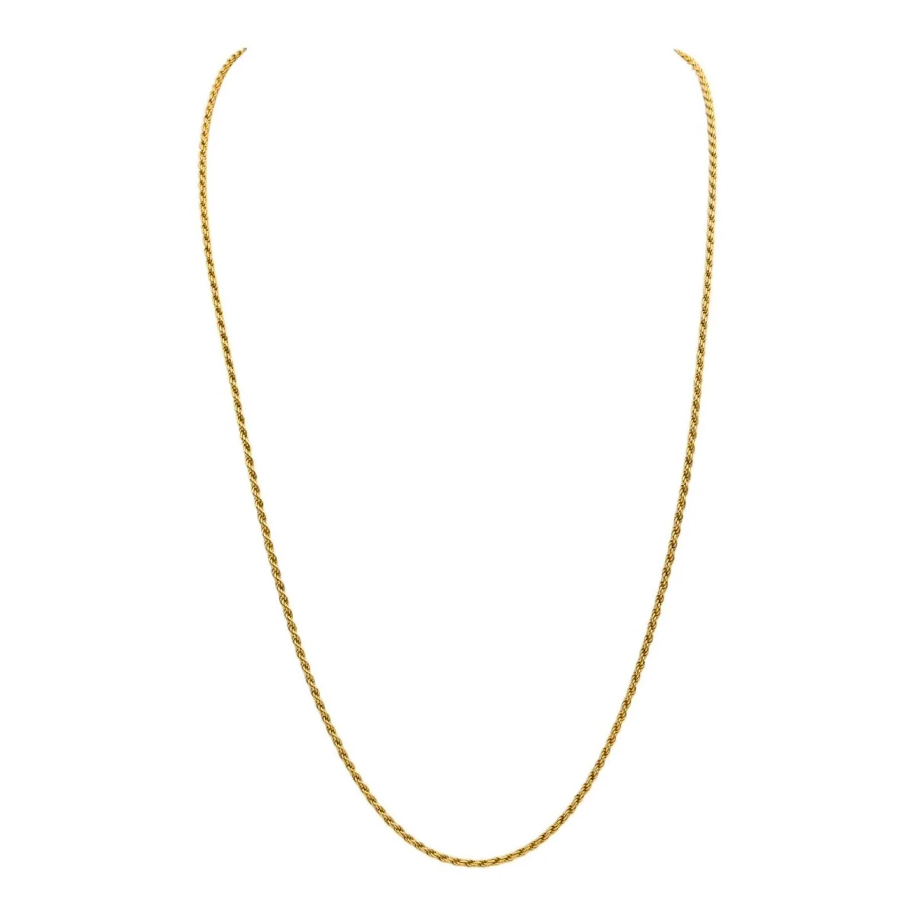 Necklace Long necklace in yellow gold