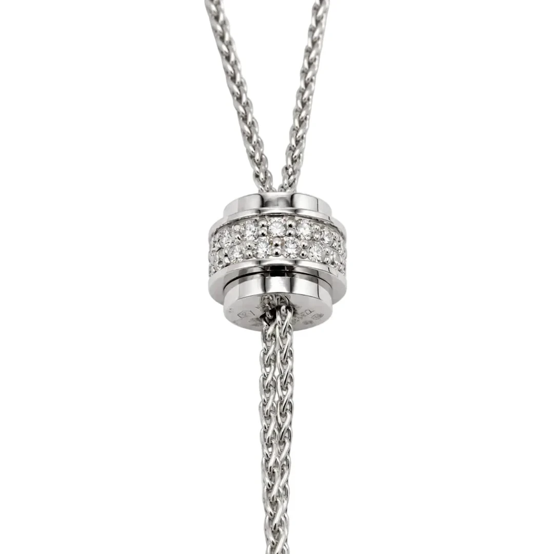 PIAGET "Possession" Necklace and Tie Set in white gold and diamonds