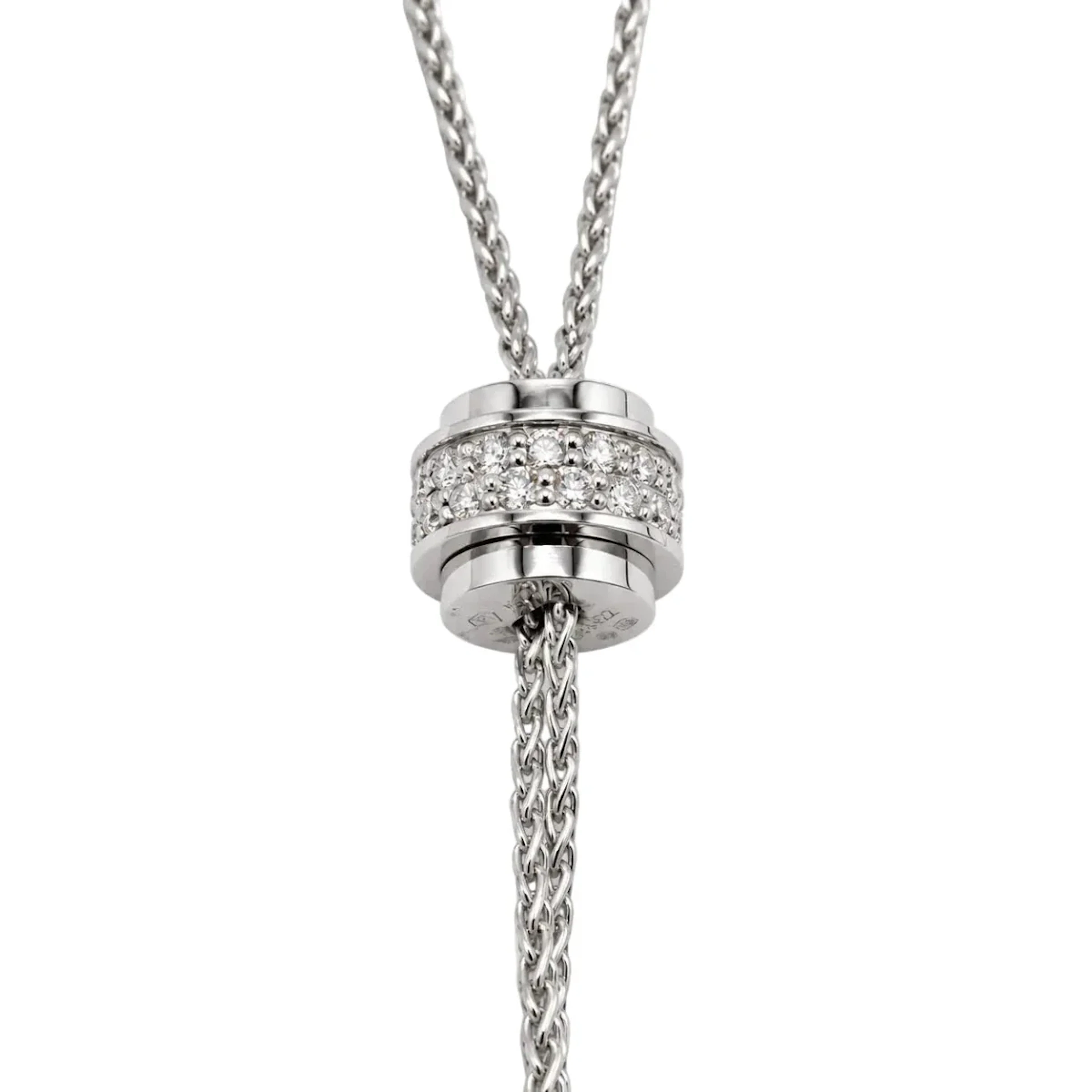 PIAGET "Possession" Necklace and Tie Set in white gold and diamonds