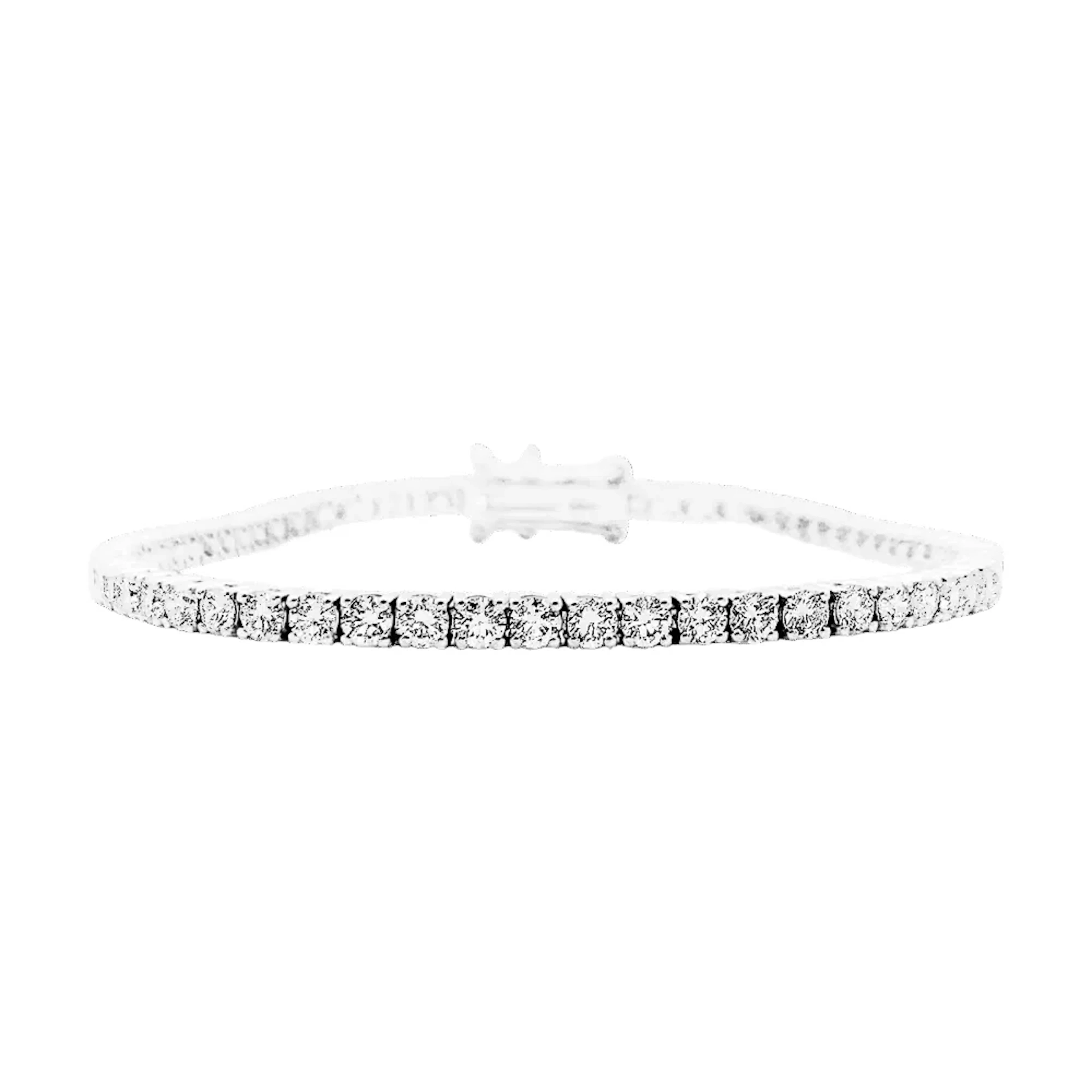 Bracelet Ligne in White gold and Diamonds