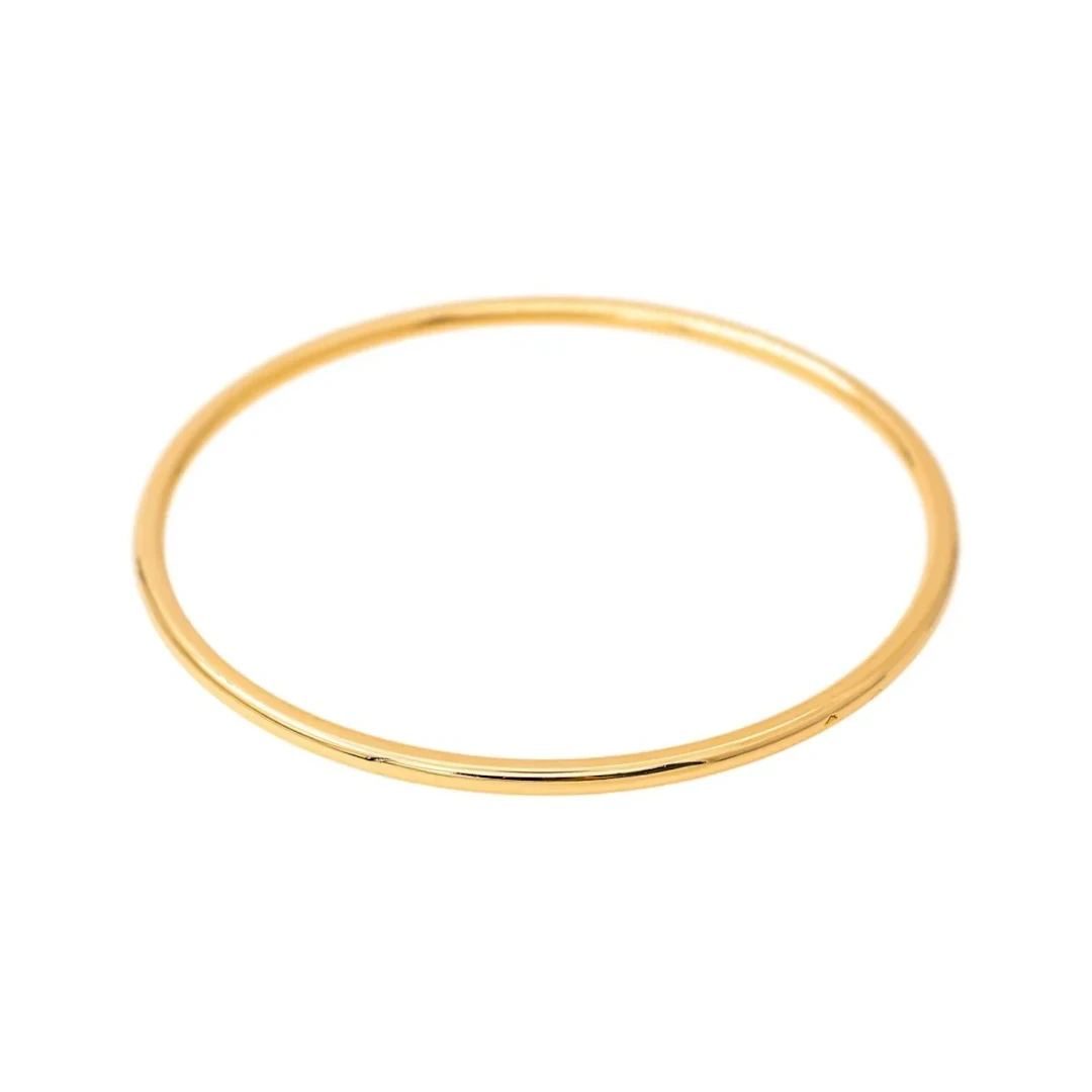 Yellow Gold Bangle Bracelet