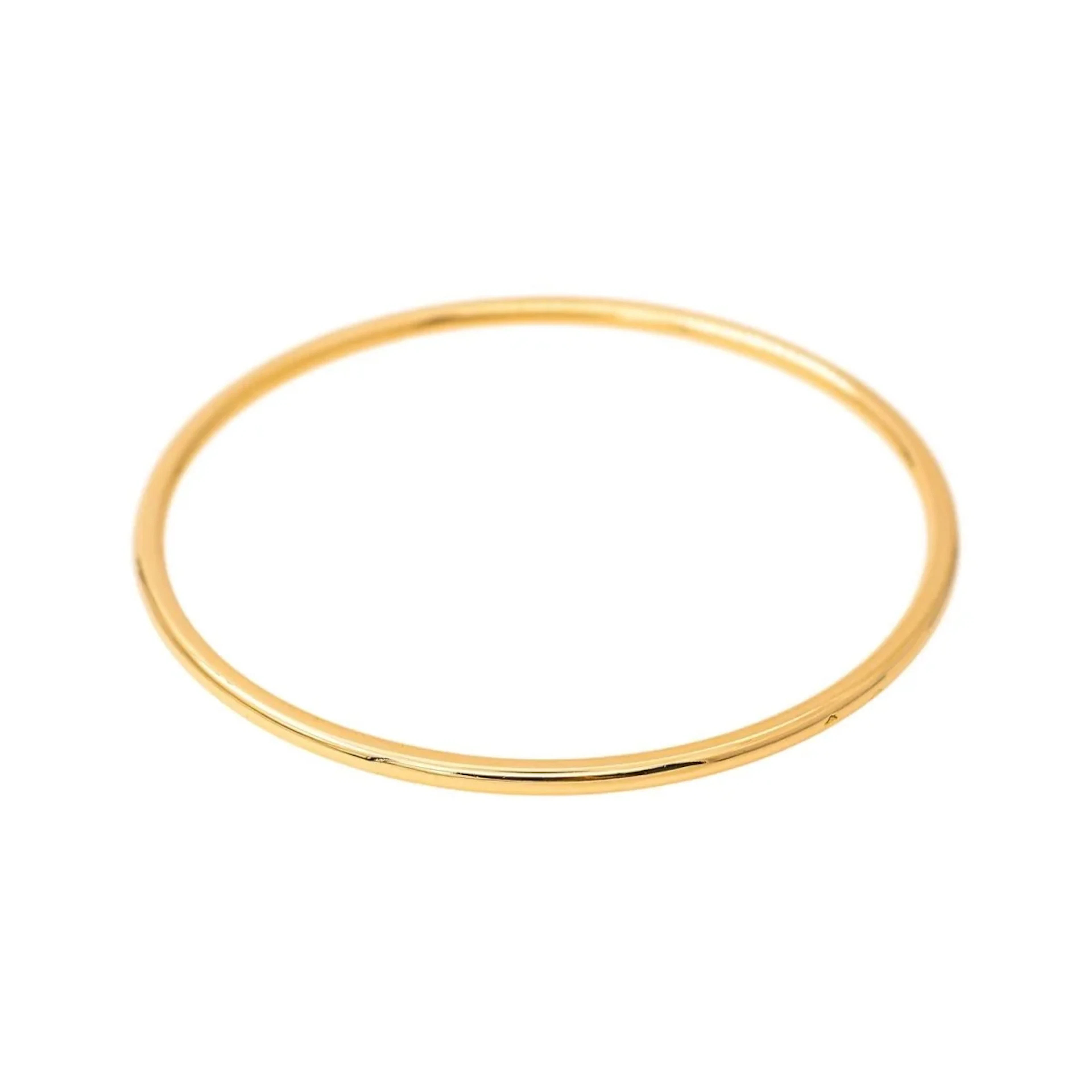Yellow Gold Bangle Bracelet