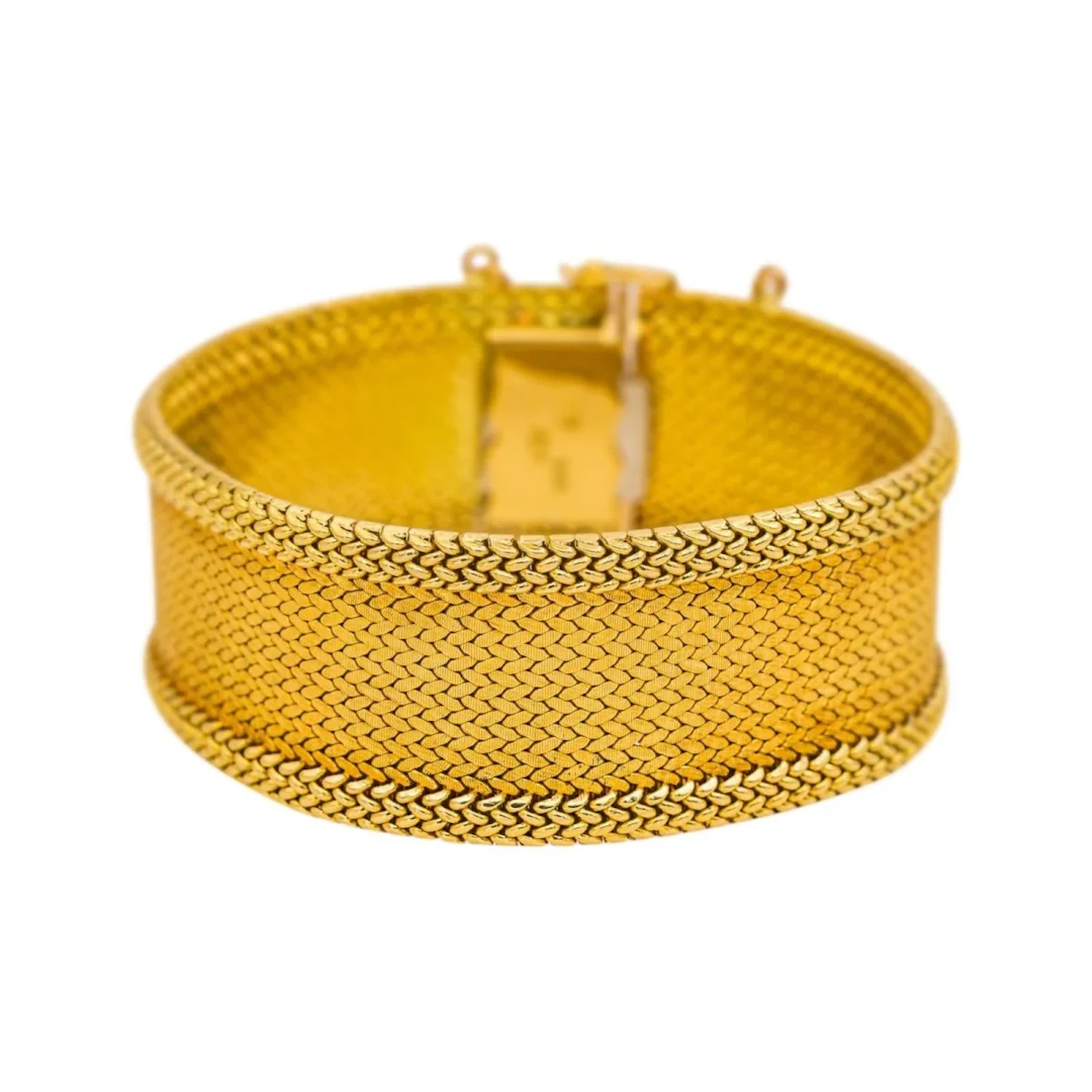 Bracelet Cuff bracelet Yellow gold