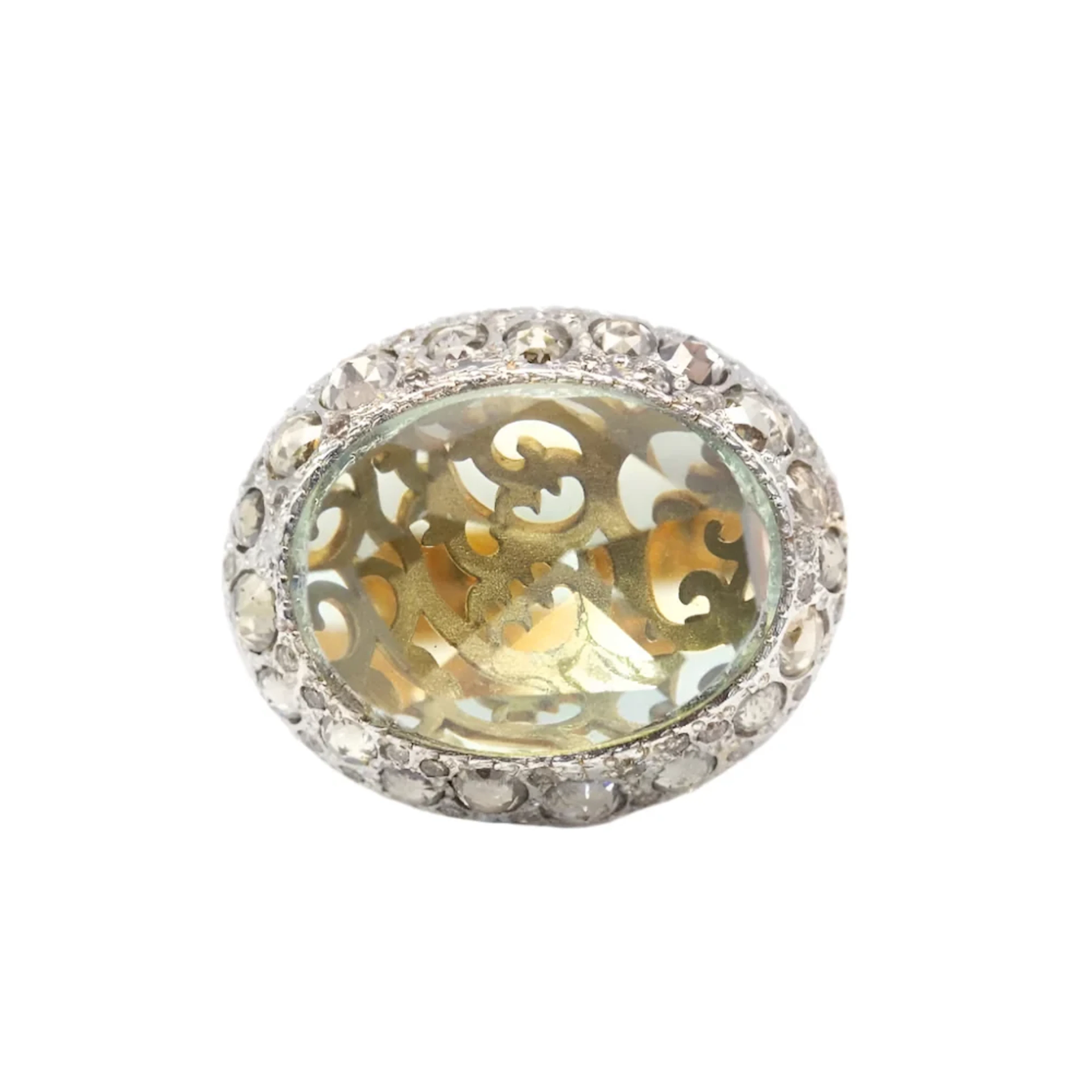 Ring POMELLATO TANGO in two-tone gold