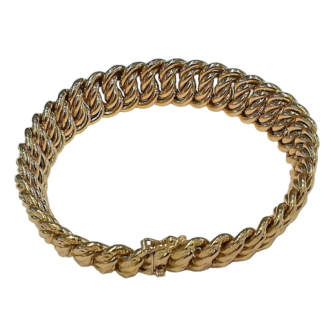 Link Bracelet in Yellow gold