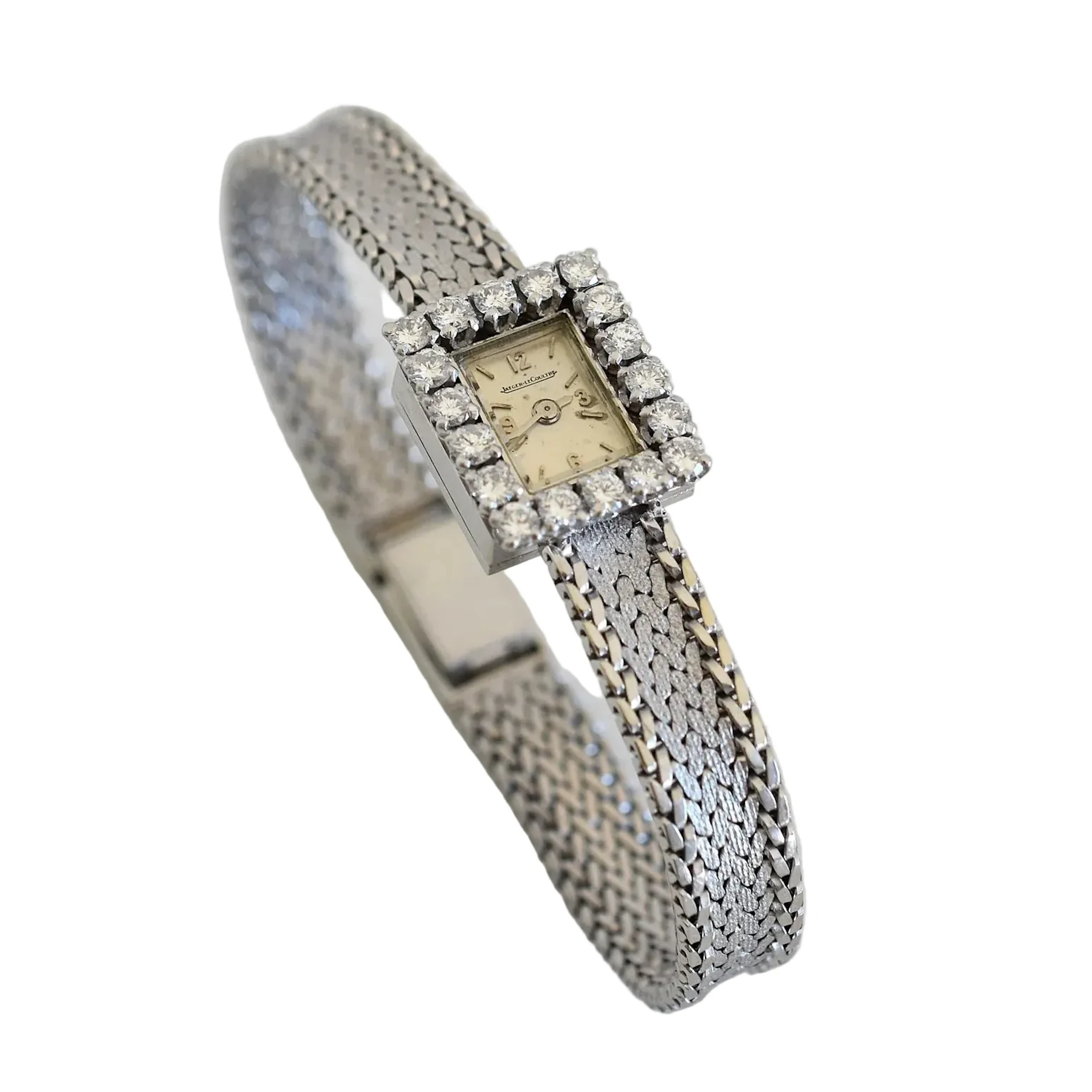 JAEGER-LECOULTRE Haute Joaillerie Cal. 426 watch in 18-carat white