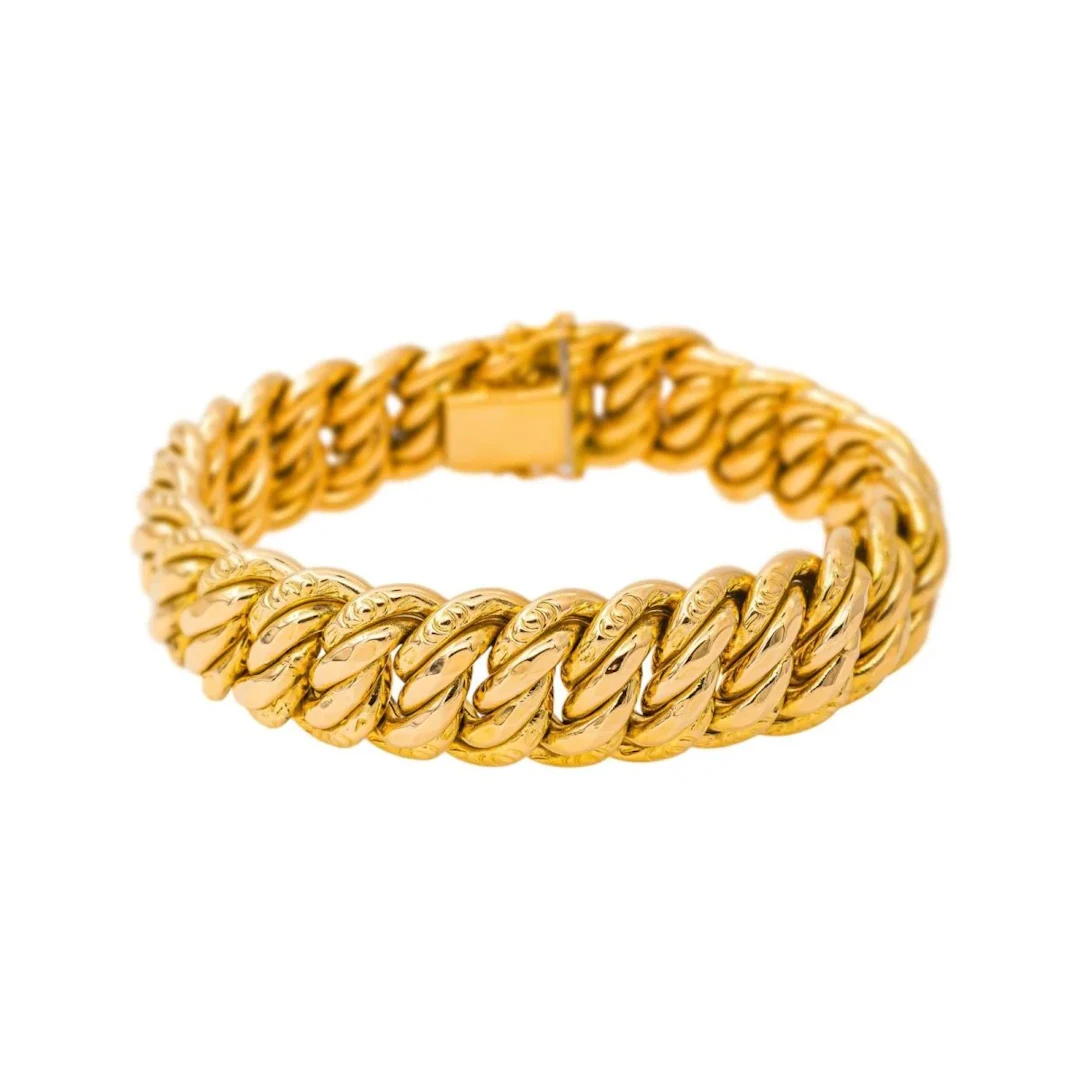 Bracelet Maille en or jaune